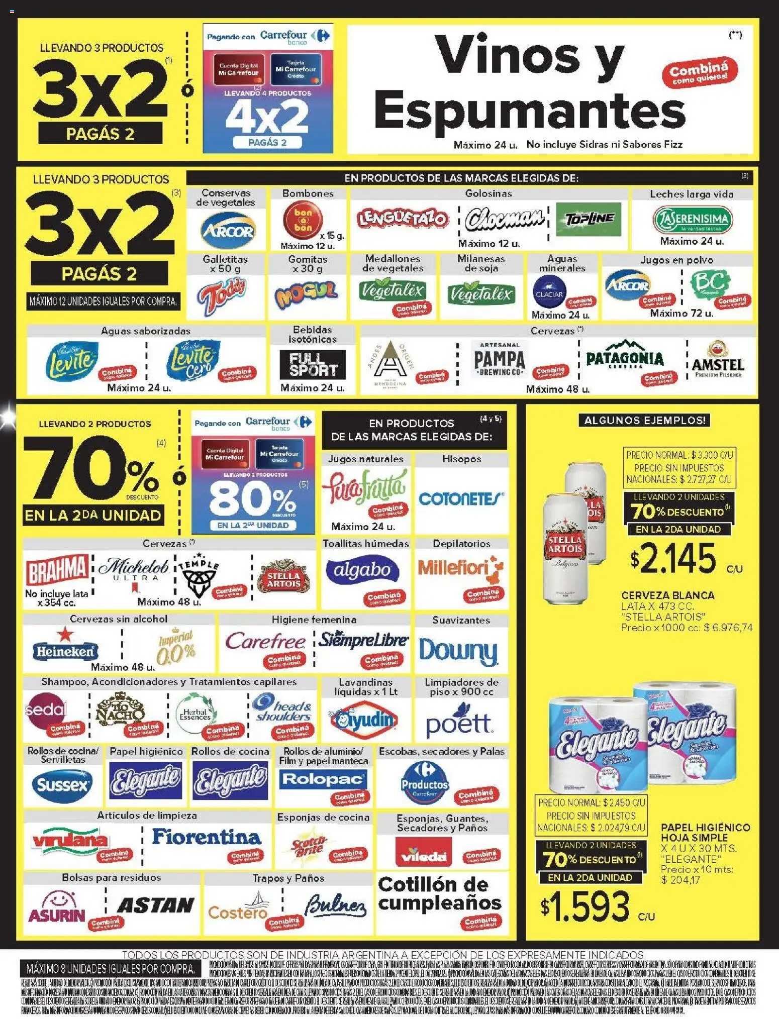 Carrefour - Black Friday │ válido desde el 03.11.2025 | Página: 4 | Productos: Servilletas, Galletitas, Gomitas, Golosinas