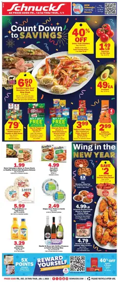 Preview of Schnucks weekly ads valid from 26.12.2025