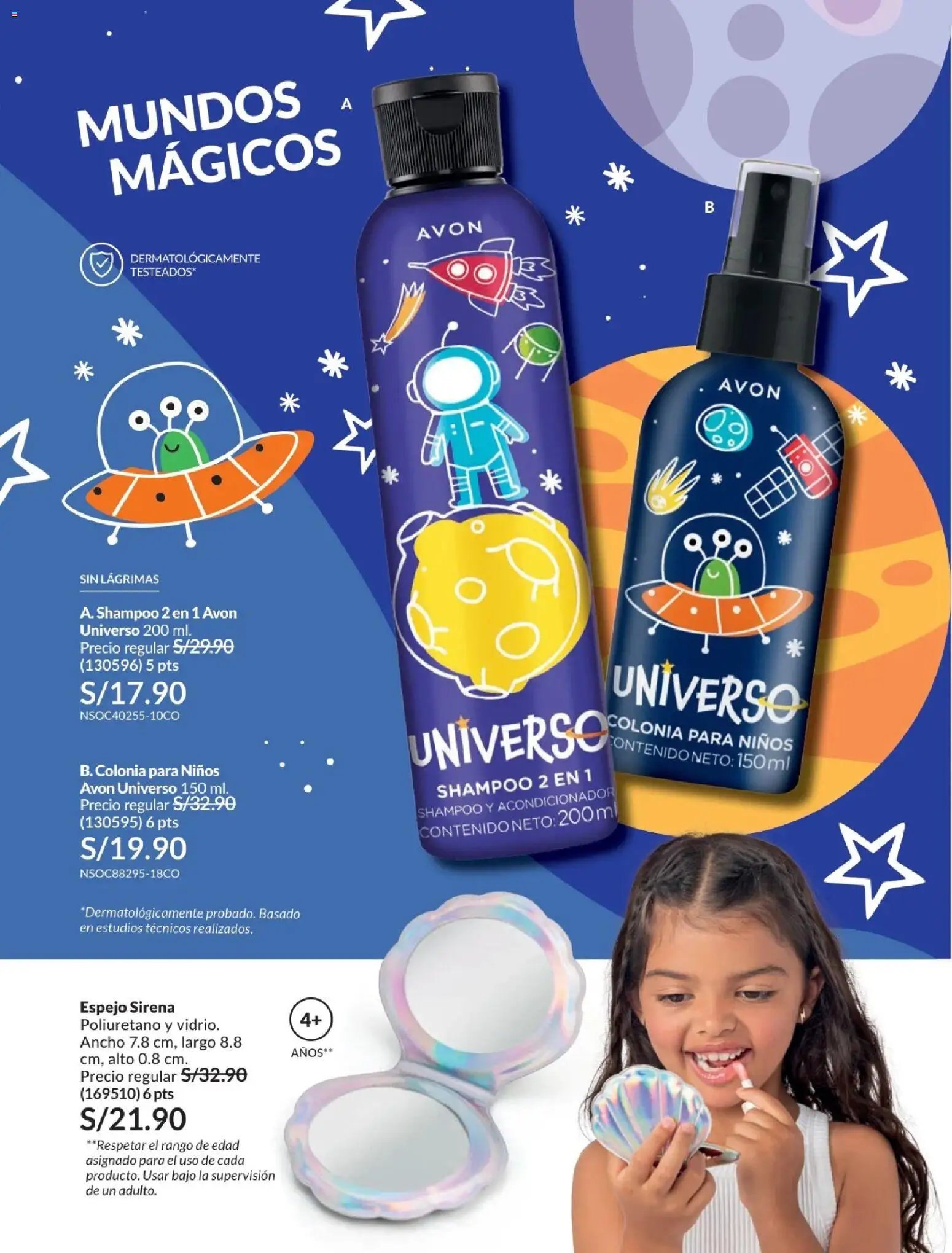 Catálogo Avon válido desde 21.04.2026 | Página: 213 | Productos: Shampoo, Acondicionador, Espejo