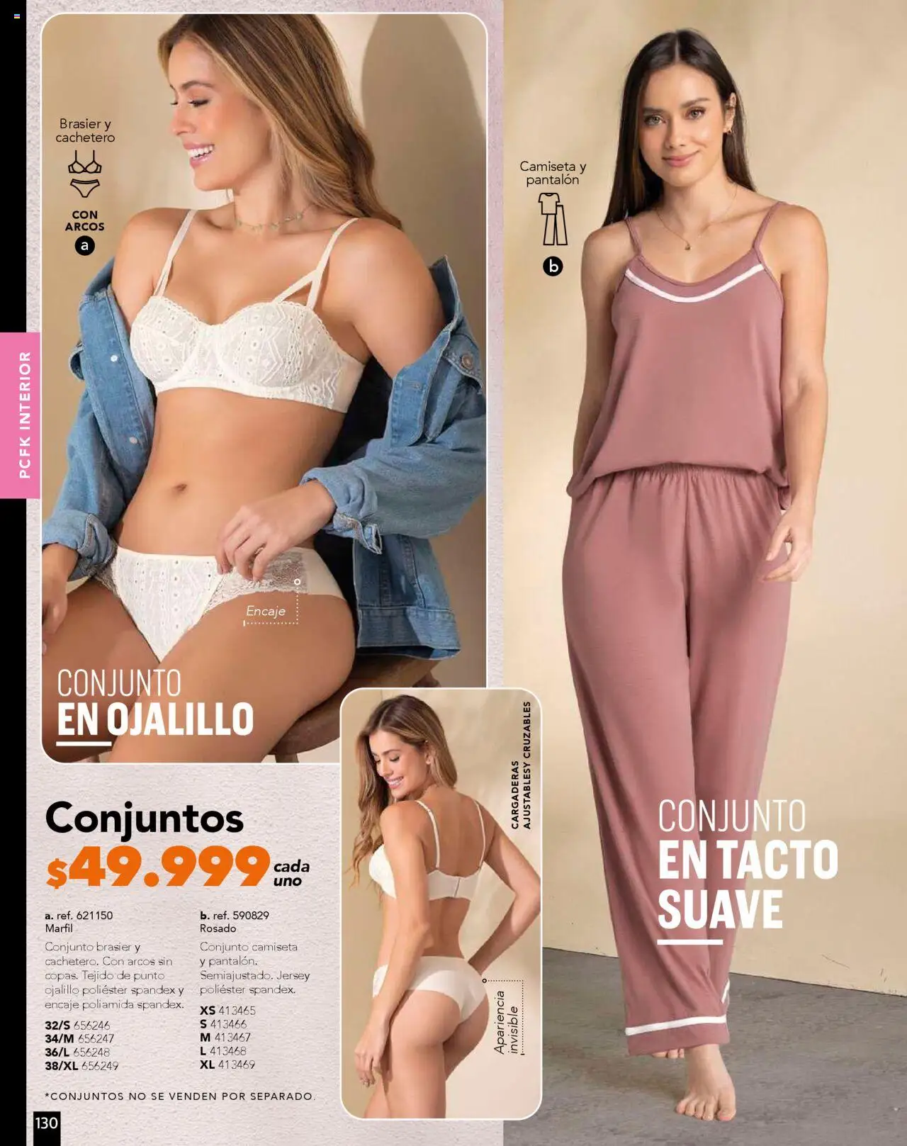 Pacifika revista - valida desde el 10.09.2025 | Página: 150 | Productos: Brasier, Cachetero, Camiseta, Conjunto