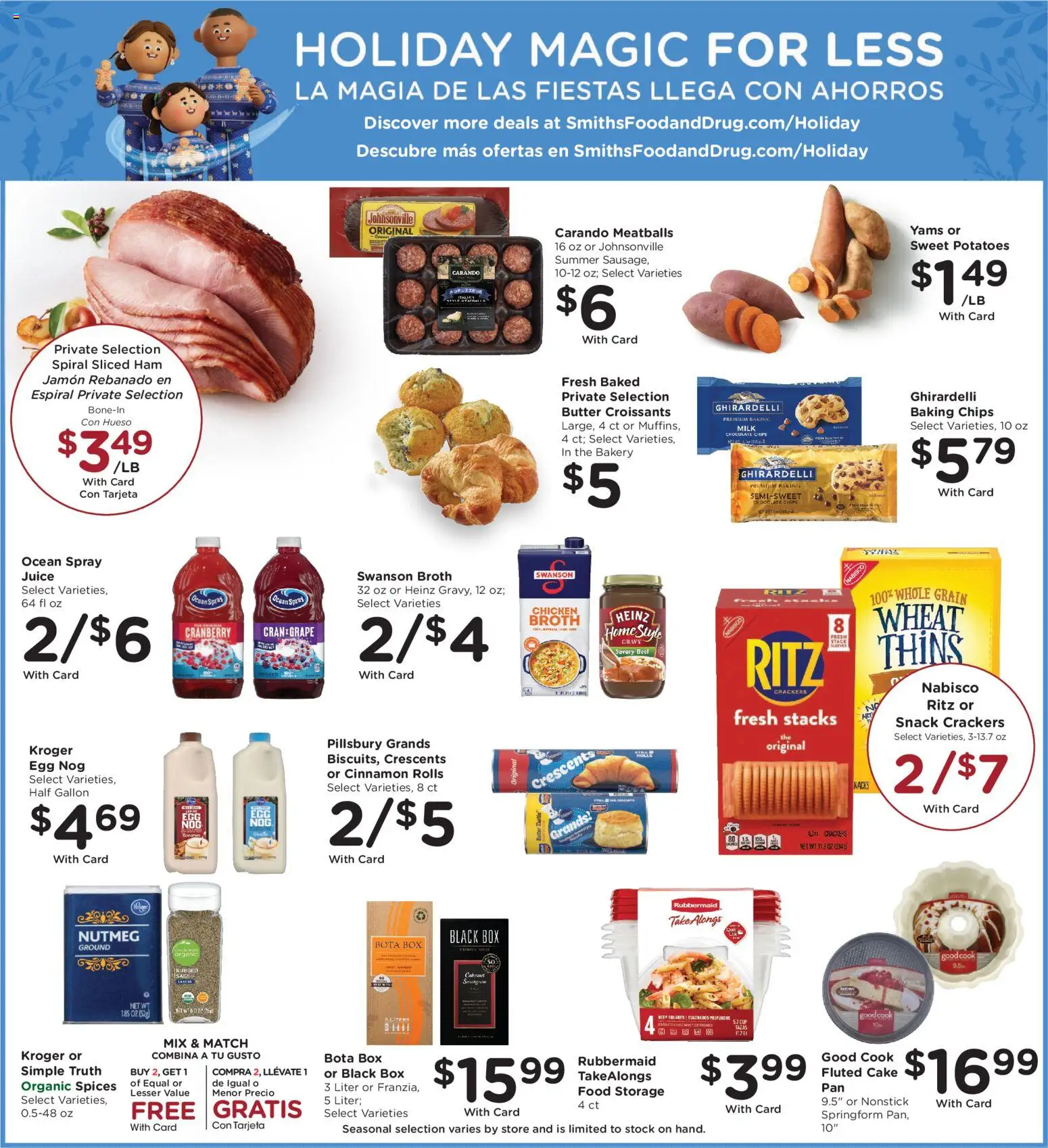 Smith's Weekly Ad - NM - valid from 10.12.2025 | Page: 6 | Products: Box, Chips, Potatoes, Croissants