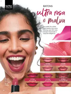 Avon - Campanha 01 - Pré-Visualização do folheto da loja Avon, válido de 19.12.2025 | Página: 40 | Produtos: Cereja, Batom