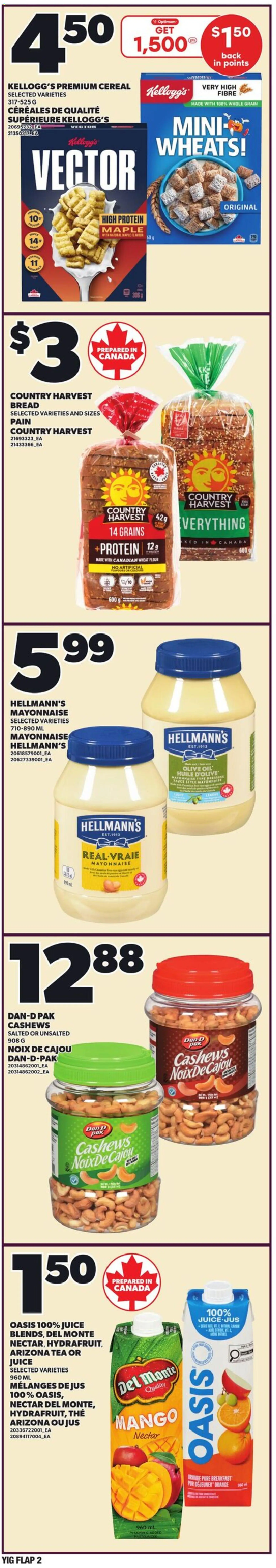 Independent Grocer flyer valid from 22.01.2026 | Page: 2 | Products: Tea, Oil, Bread, Juice