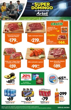 Vista previa de Arteli folleto Carnes Suc. Express, nuevo folleto de la tienda, válido en México a partir del 06.02.2026