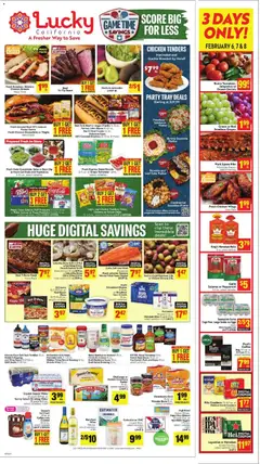 Preview of Lucky Supermarkets weekly ads valid from 04.02.2026