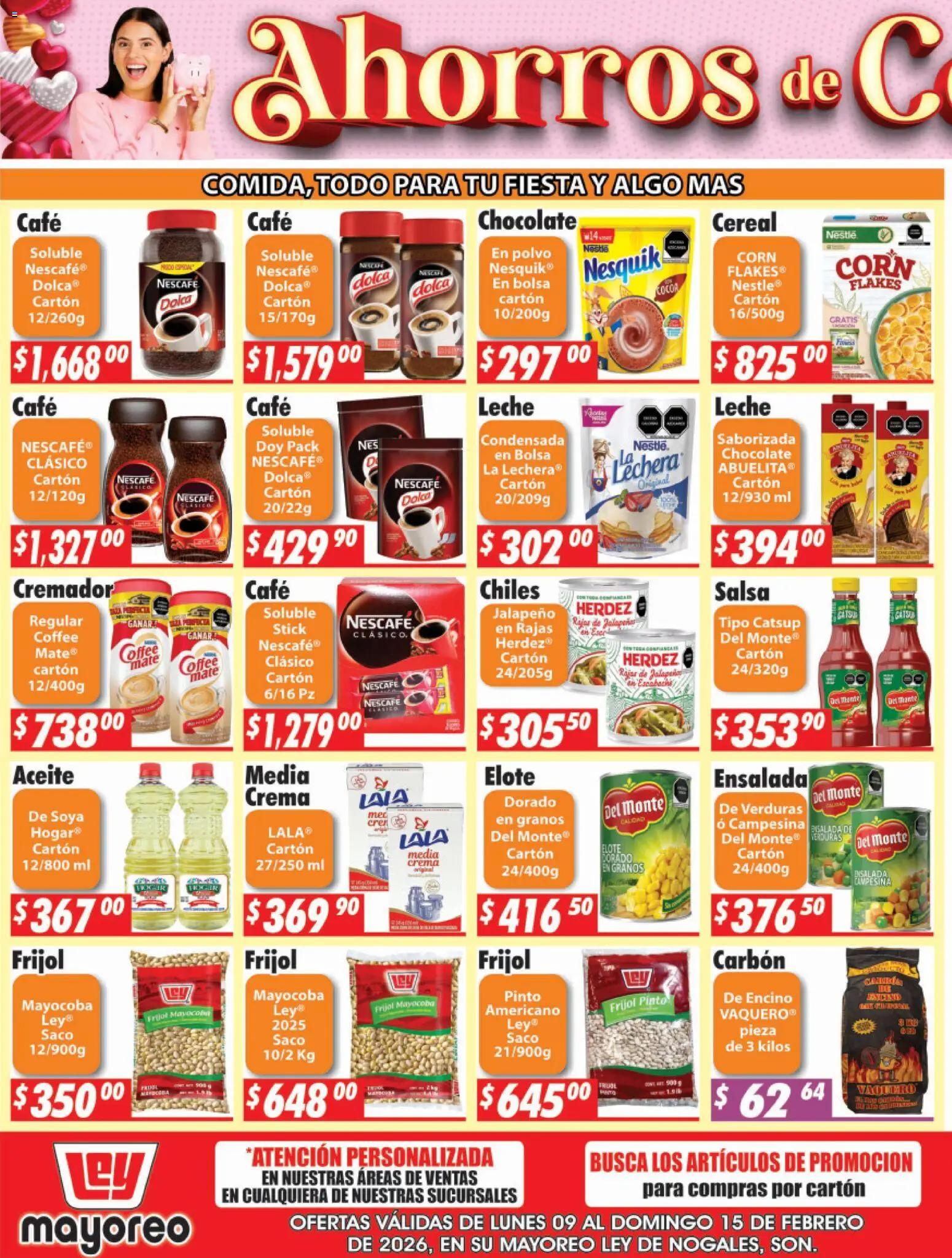 Nuevas ofertas de Casa Ley válidas en toda la República Mexicana desde el 09.02.2026. ¡Encuentra las mejores ofertas en Casa Ley folleto Nogales! | Página: 3