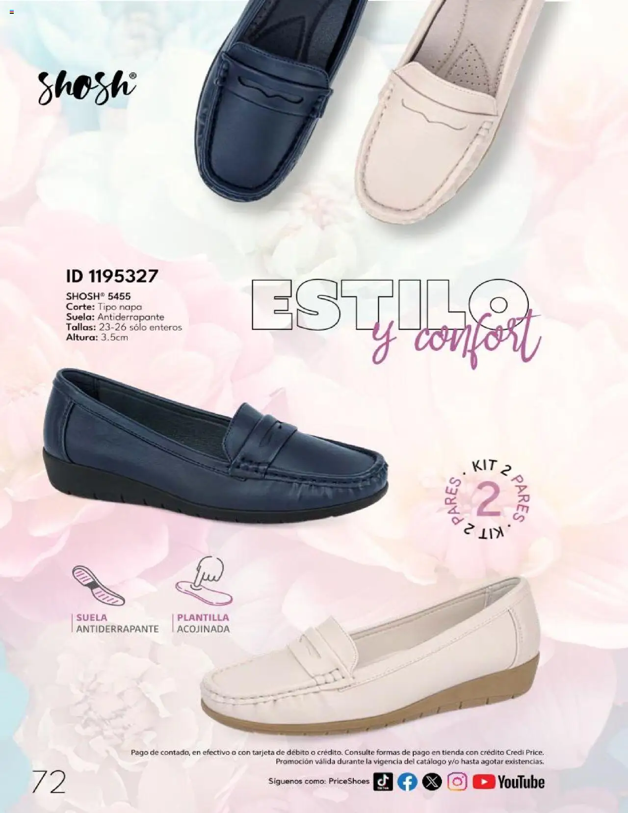 Nuevas ofertas de Price Shoes válidas en toda la República Mexicana desde el 28.04.2025. ¡Encuentra las mejores ofertas en Price Shoes catálogo Calzado PV 2025! | Página: 72