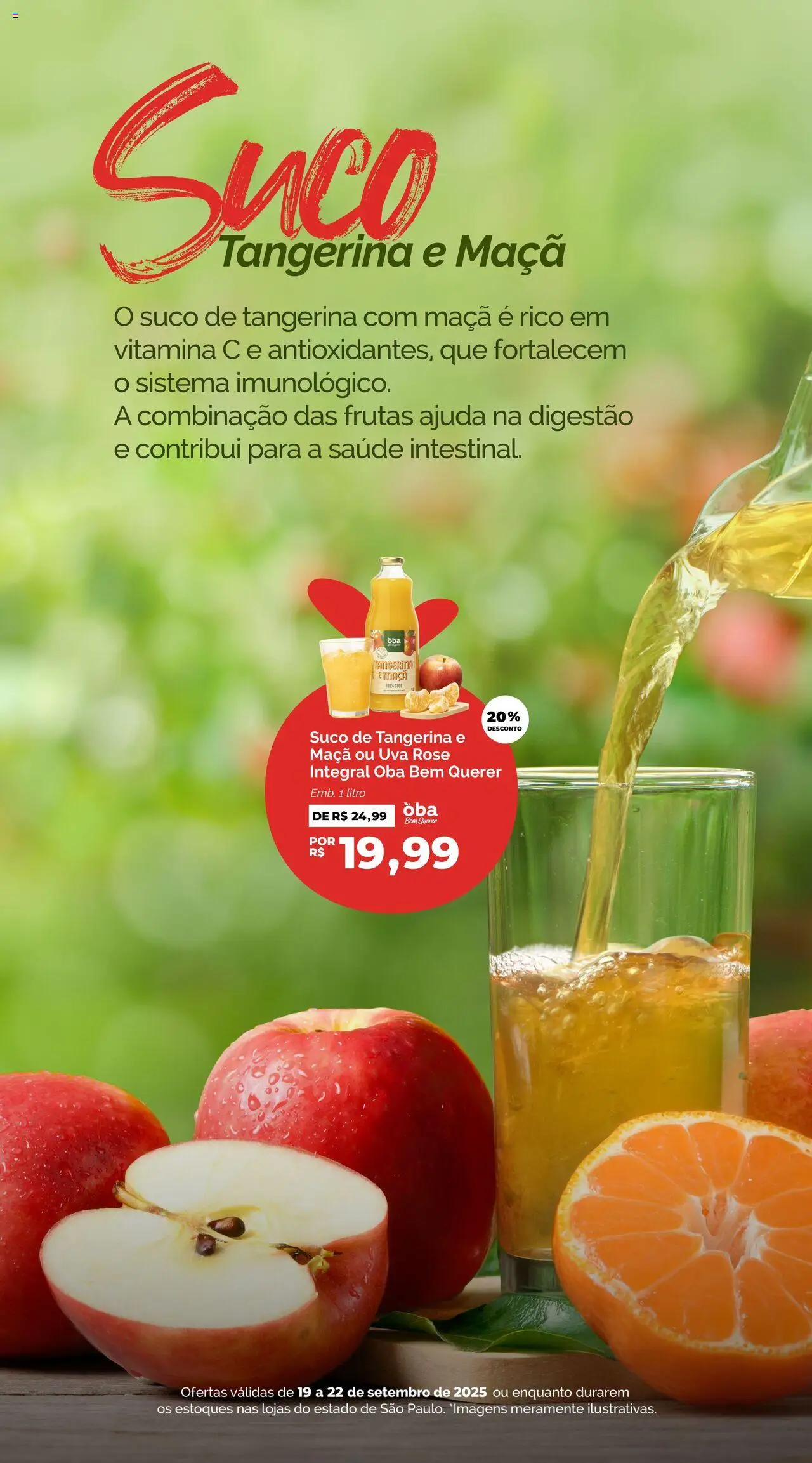 Oba Hortifruti Folheto - válido de 19.09.2025 | Página: 2 | Produtos: Suco, Vitamina c