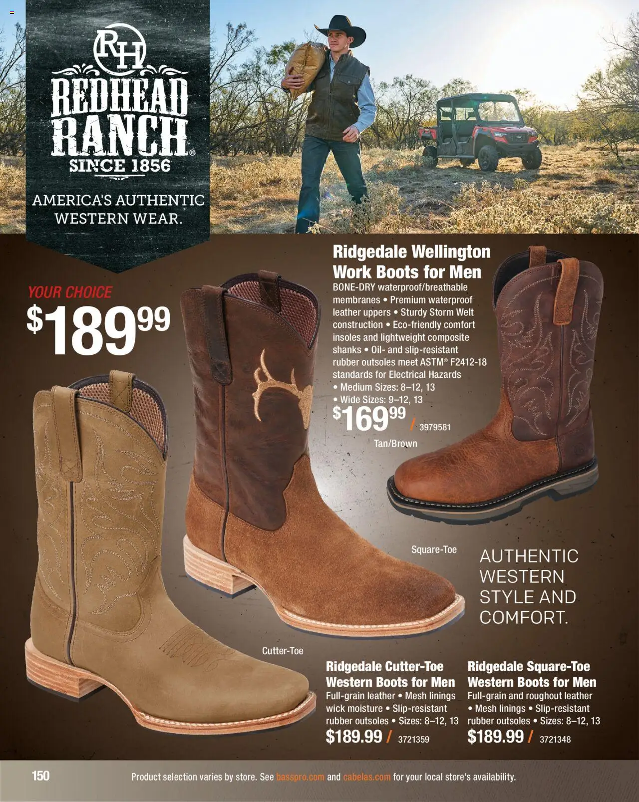 Cabela's Hunting Master 25 - valid from 11.08.2025 | Page: 150 | Products: Boots