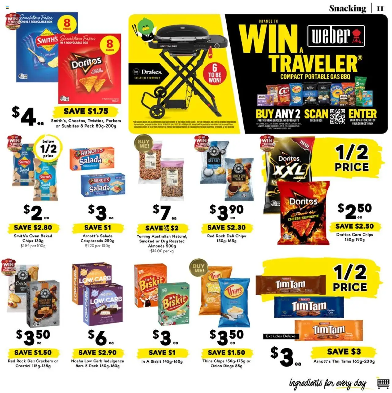 Drakes catalogue - valid from 18.06.2025 | Page: 11 | Products: Box, Salt, Portable, Oven