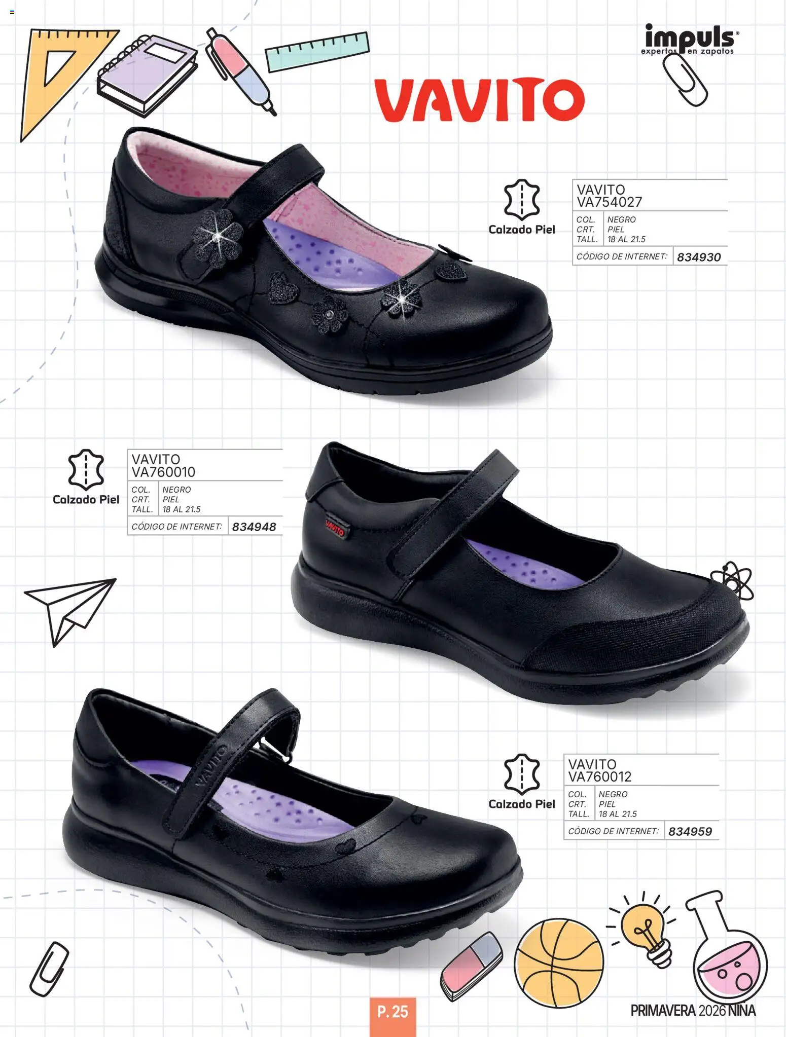 Nuevas ofertas de Impuls válidas en toda la República Mexicana desde el 01.01.2026. ¡Encuentra las mejores ofertas en Impuls catálogo Niña! | Página: 27 | Productos: Zapatos