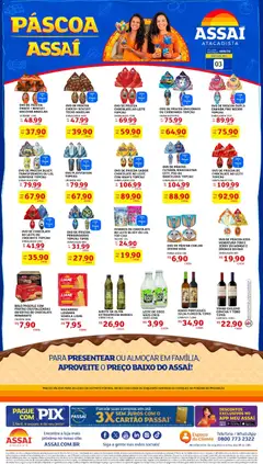 Assaí Atacadista ofertas - DF - Pré-Visualização do folheto da loja Assaí Atacadista, válido de 03.04.2026