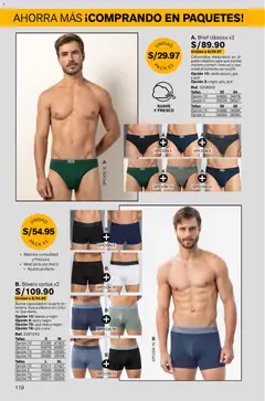 Vista previa de folleto Leonisa - Catálogo de la Leonisa válido desde 24.02.2026 | Página: 118 | Productos: Boxers