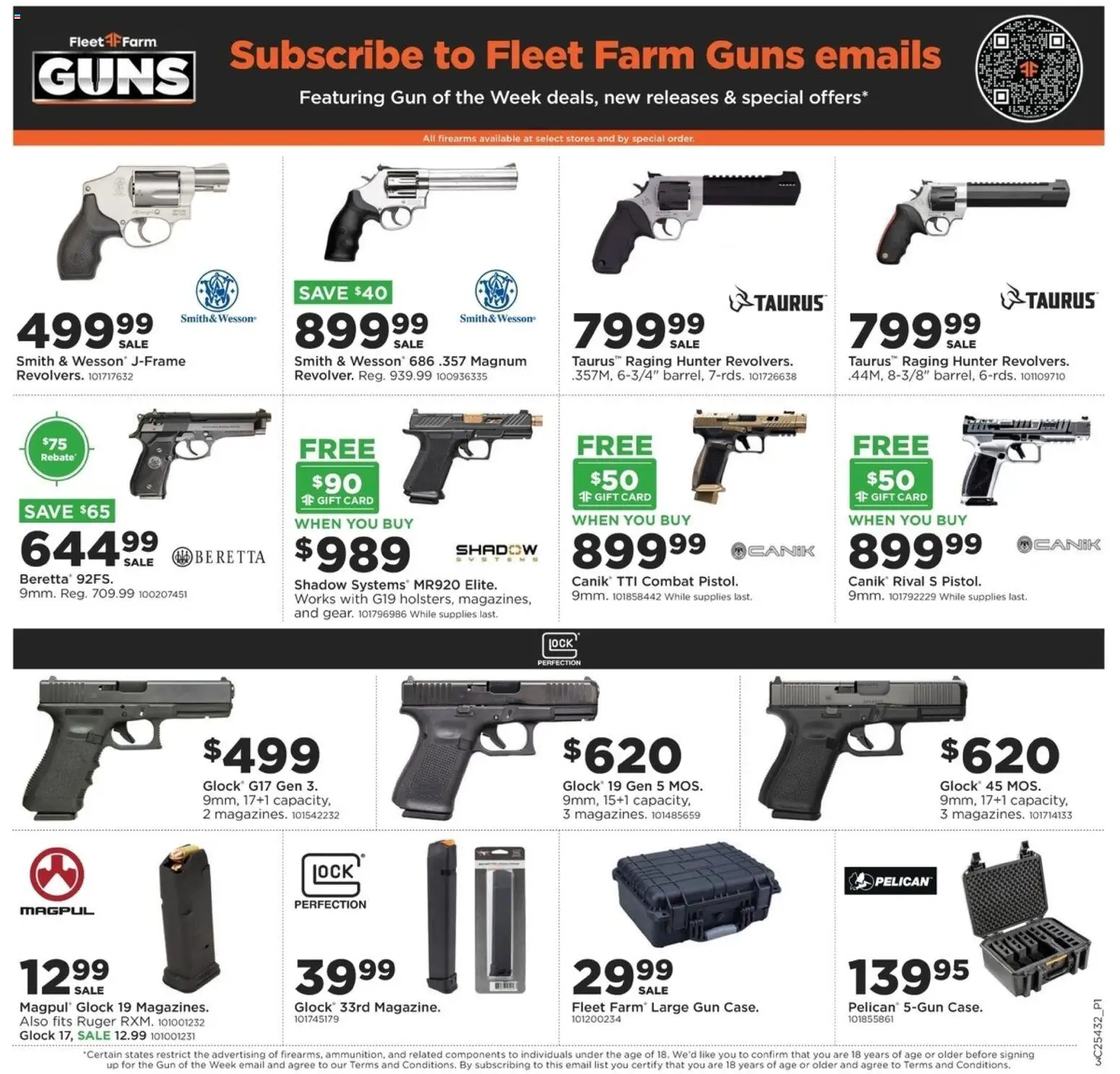 Mills Fleet Farm Take Aim - valid from 23.10.2025 | Page: 3 | Products: Gun