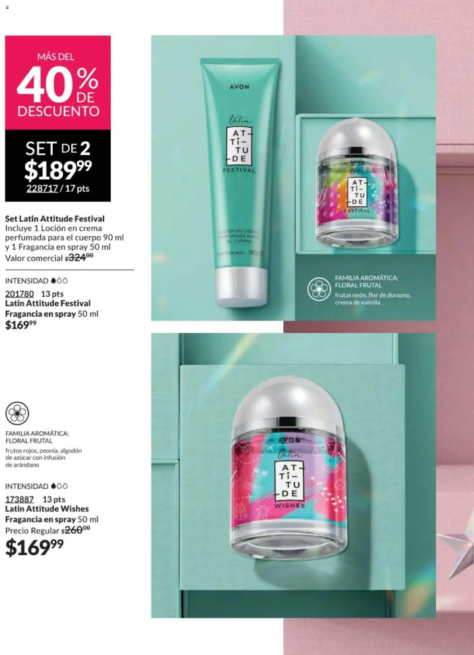 Nuevas ofertas de AVON válidas en toda la República Mexicana desde el 07.11.2025. ¡Encuentra las mejores ofertas en AVON campaña 17 2025! | Página: 66 | Productos: Azúcar, Crema, Loción, Algodón
