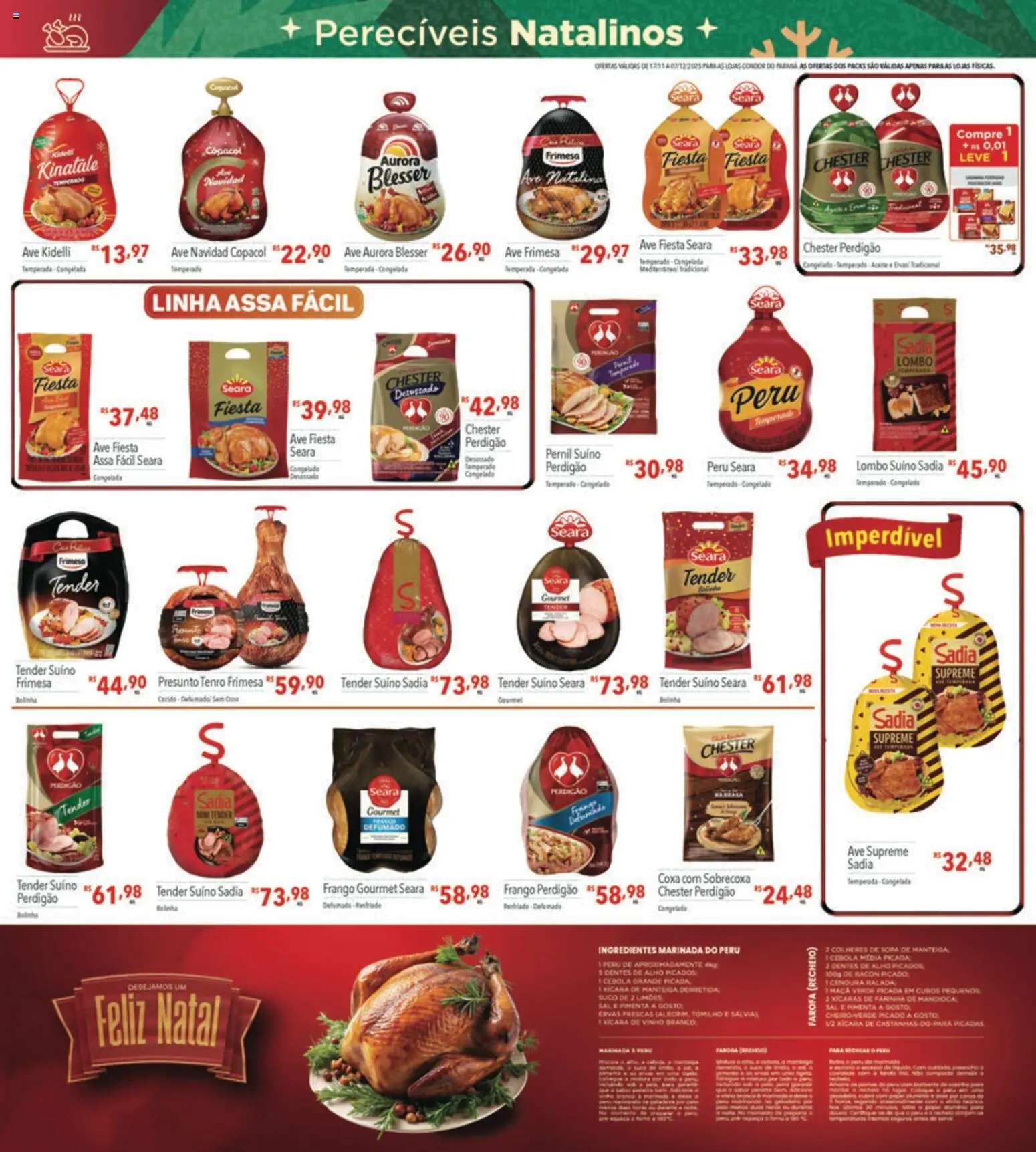 Supermercados Condor Folheto - válido de 17.11.2025 | Página: 4 | Produtos: Cará, Alho, Pimenta, Frango