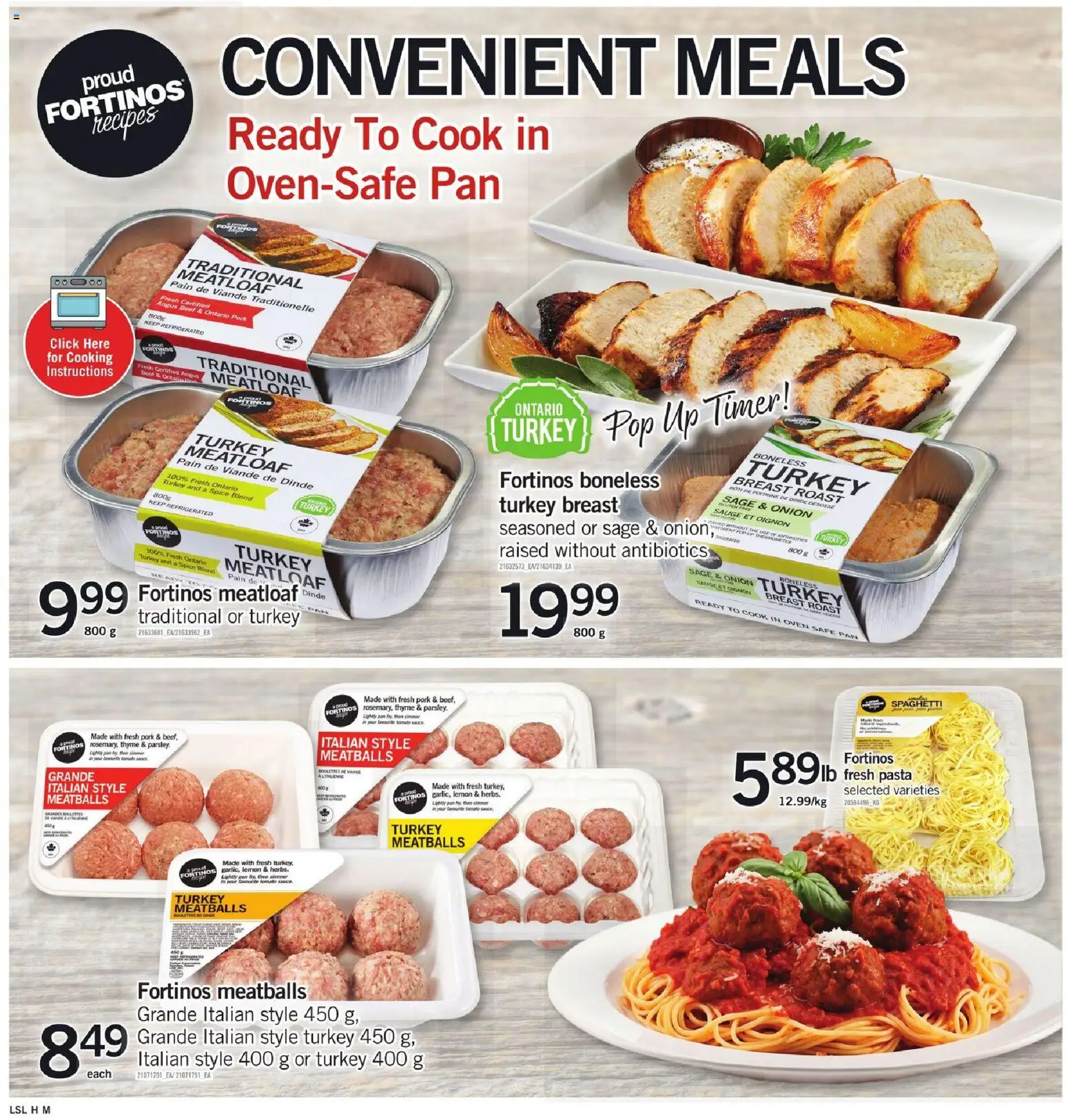 Loblaws flyer valid from 23.10.2025 | Page: 4 | Products: Beef, Oven, Fan, Pork