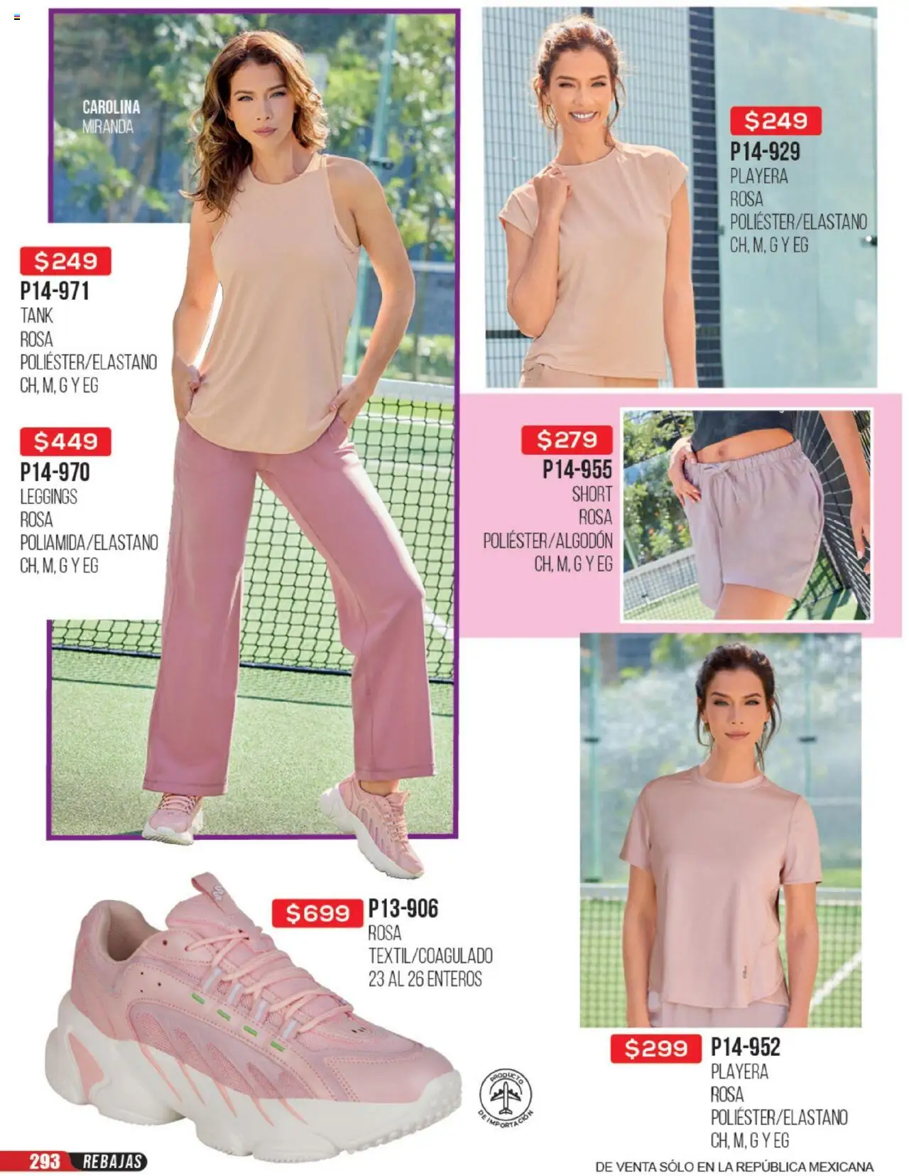 Nuevas ofertas de Cklass válidas en toda la República Mexicana desde el 23.06.2025. ¡Encuentra las mejores ofertas en Cklass catálogo Rebajas Sobre Calzado! | Página: 294 | Productos: Leggings, Playera, Short