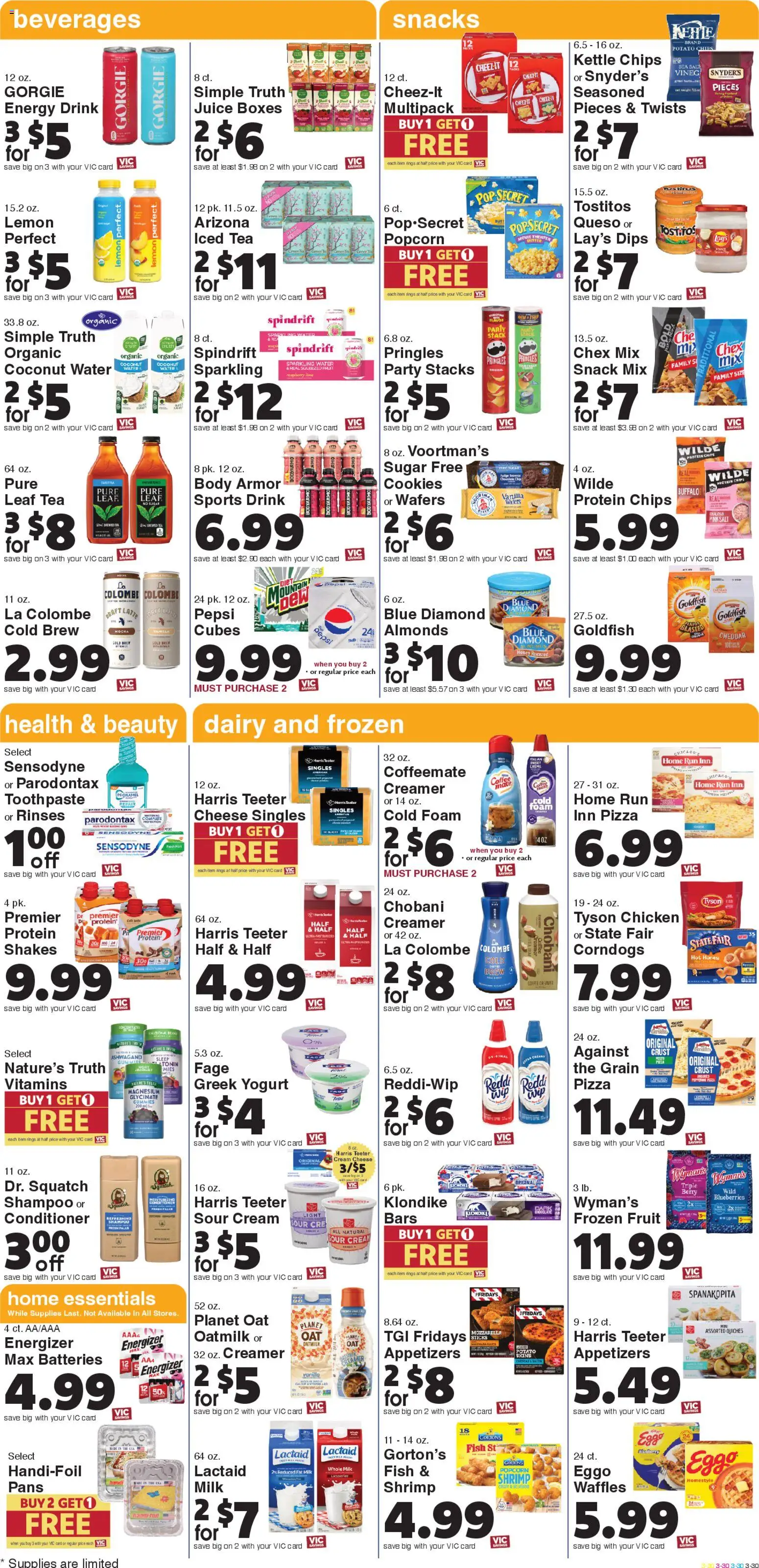 Harris Teeter Weekly Ad - SC - valid from 31.12.2025 | Page: 5 | Products: Magnesium, Shampoo, Coffee, Salt