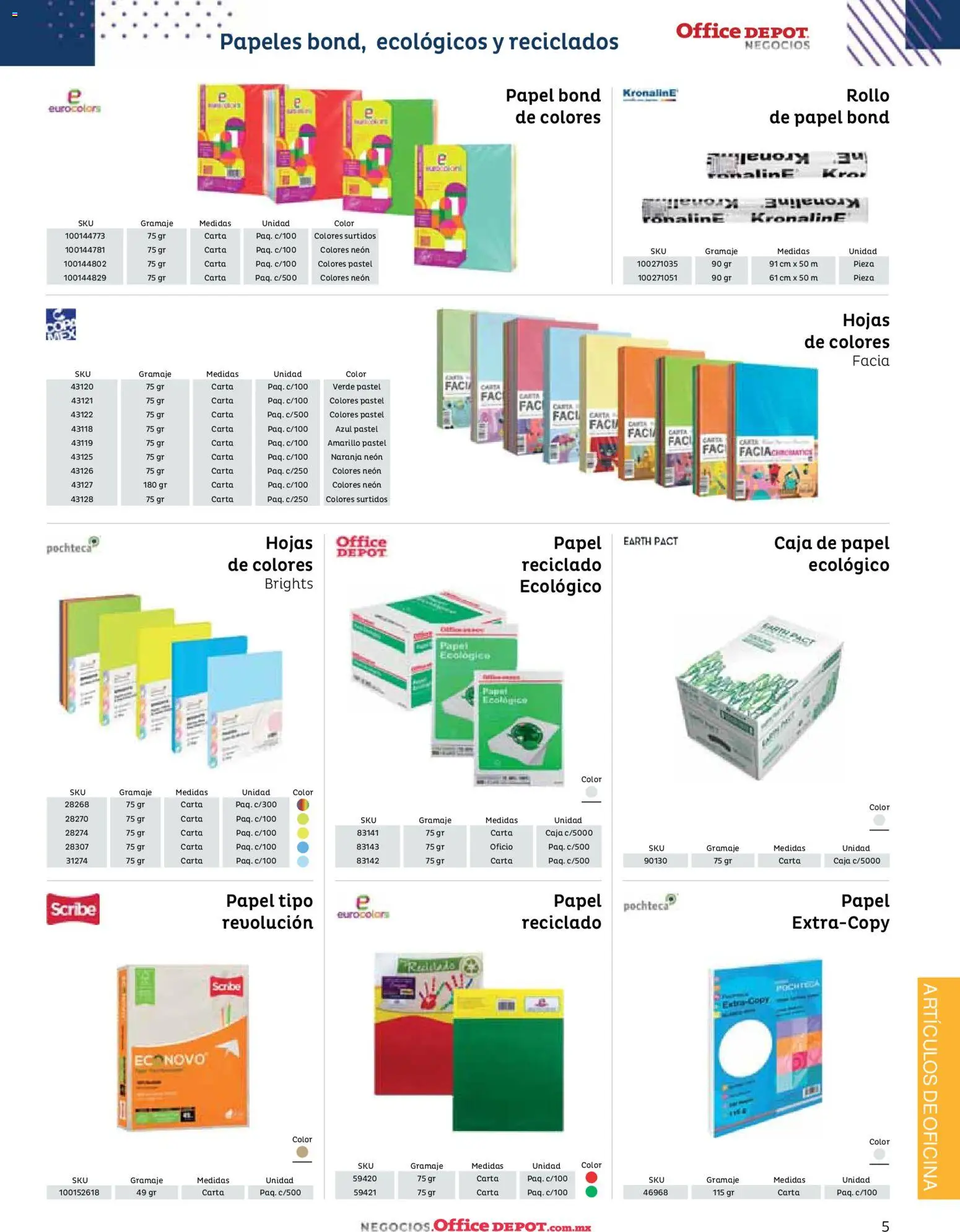 Nuevas ofertas de Office Depot válidas en toda la República Mexicana desde el 12.01.2026. ¡Encuentra las mejores ofertas en Office Depot catálogo 2026! | Página: 7 | Productos: Pastel, Caja
