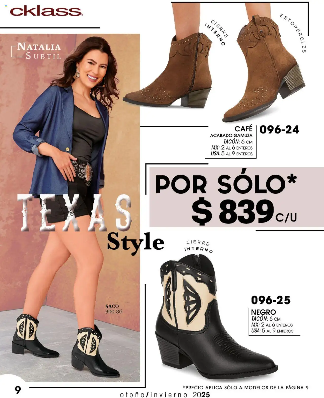 Nuevas ofertas de Cklass válidas en toda la República Mexicana desde el 14.07.2025. ¡Encuentra las mejores ofertas en Cklass catálogo Botas! | Página: 10 | Productos: Café, Gamuza