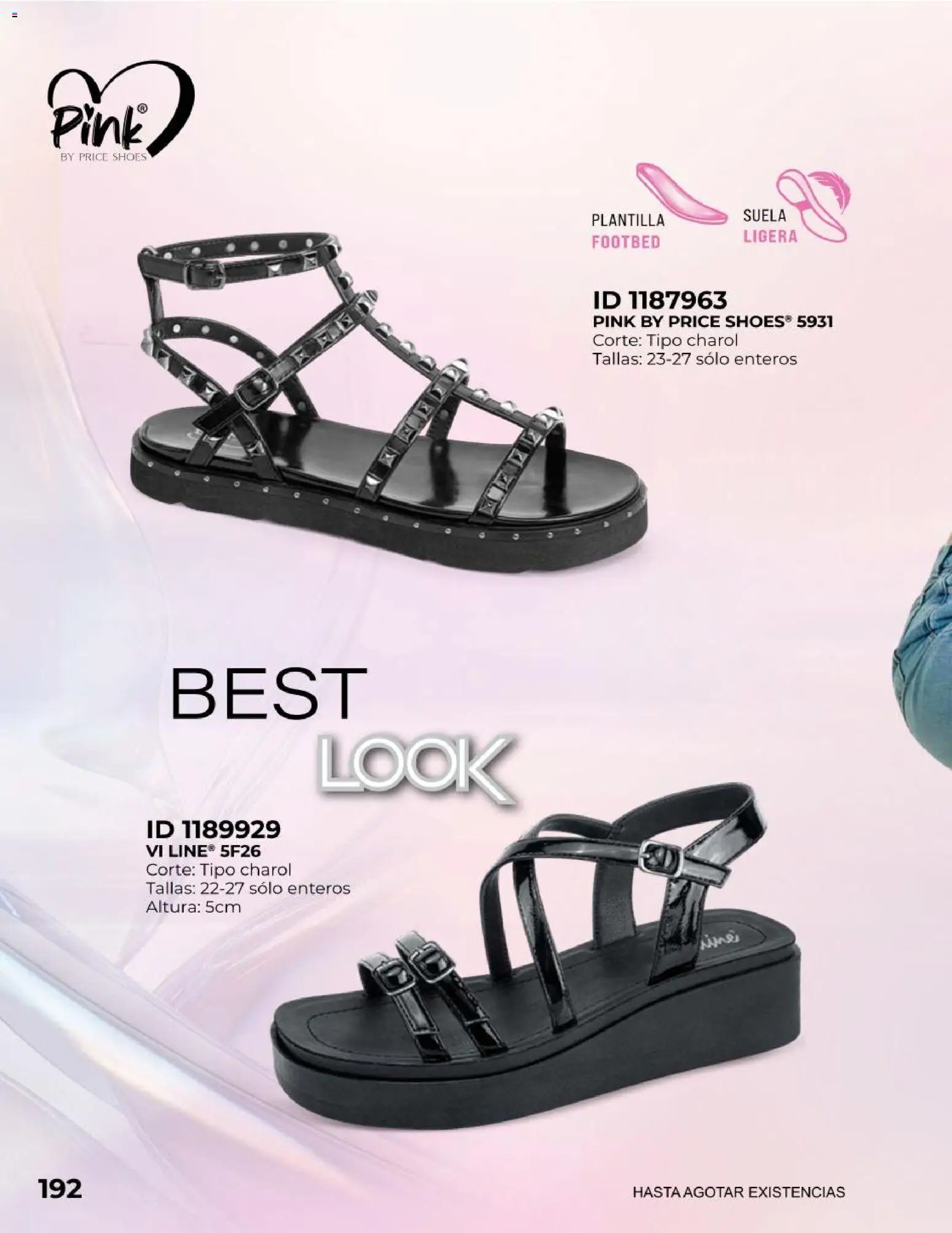 Nuevas ofertas de Price Shoes válidas en toda la República Mexicana desde el 27.10.2025. ¡Encuentra las mejores ofertas en Price Shoes catálogo Todo en uno! | Página: 192