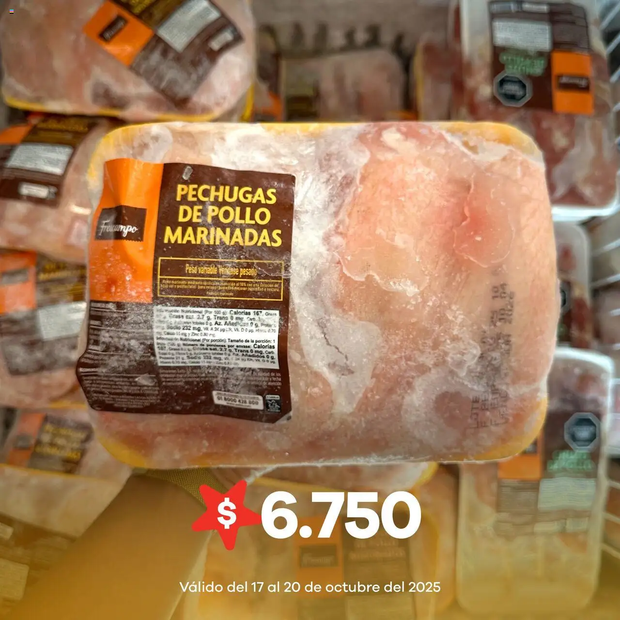 Éxito revista - valida desde el 17.10.2025 | Página: 3 | Productos: Pollo, Peso
