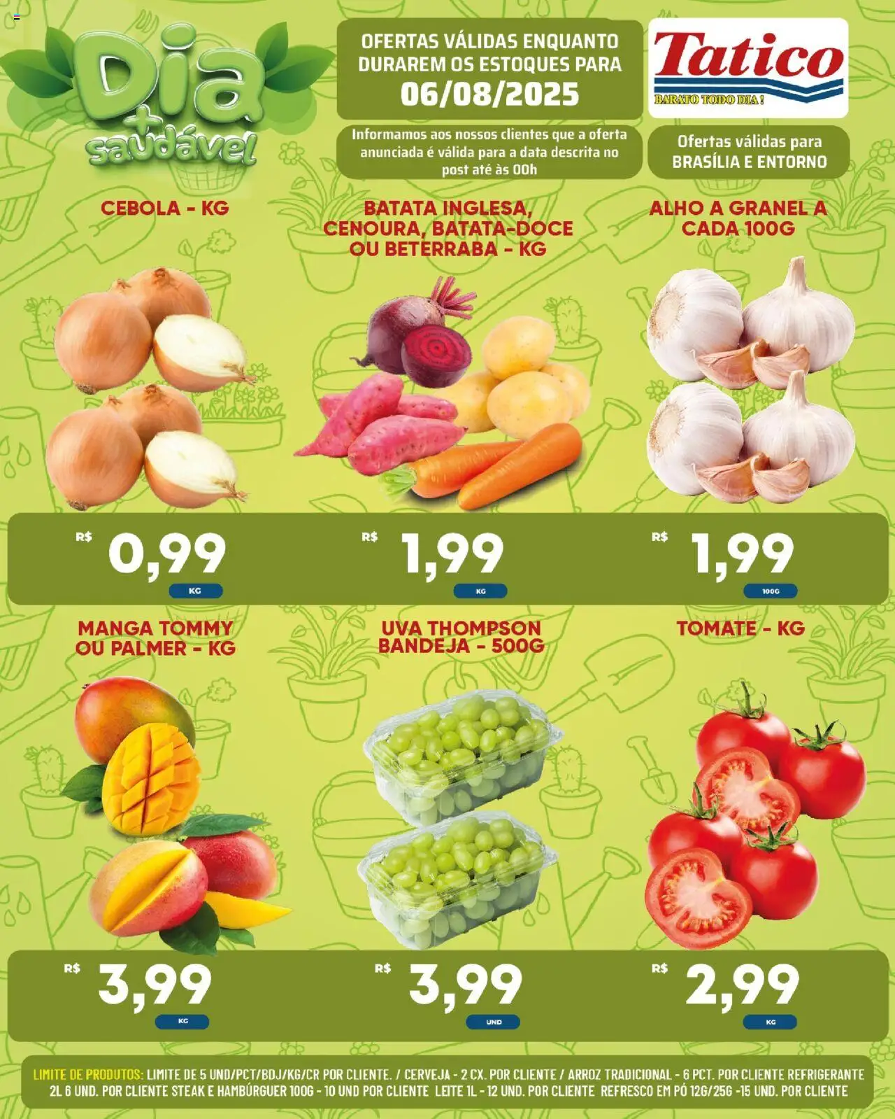 Tatico Folheto - válido de 07.08.2025 | Página: 27 | Produtos: Alho, Beterraba, Refresco, Refrigerante