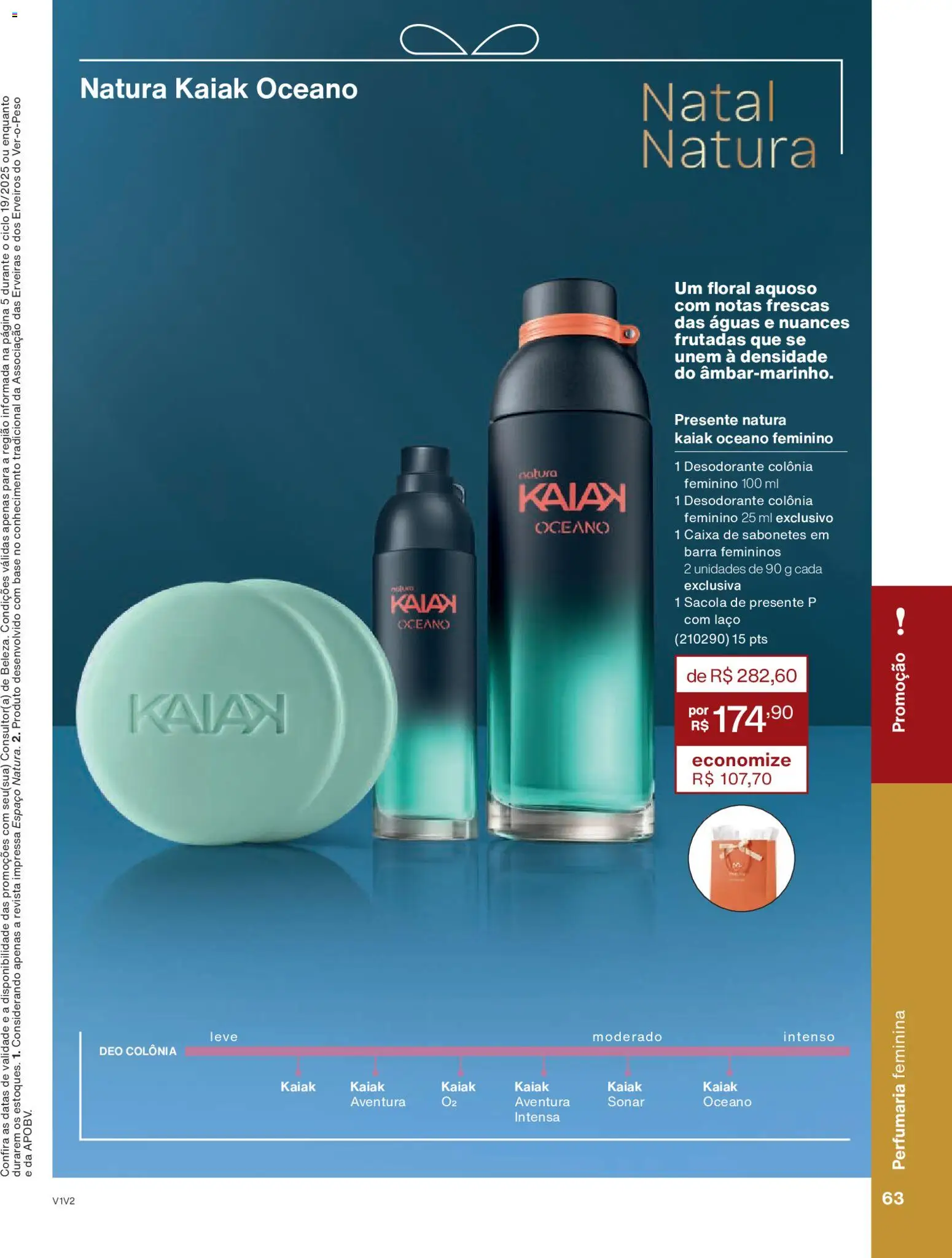 Natura Folheto - válido de 26.11.2025 | Página: 63 | Produtos: Desodorante, Revista, Caixa, Base