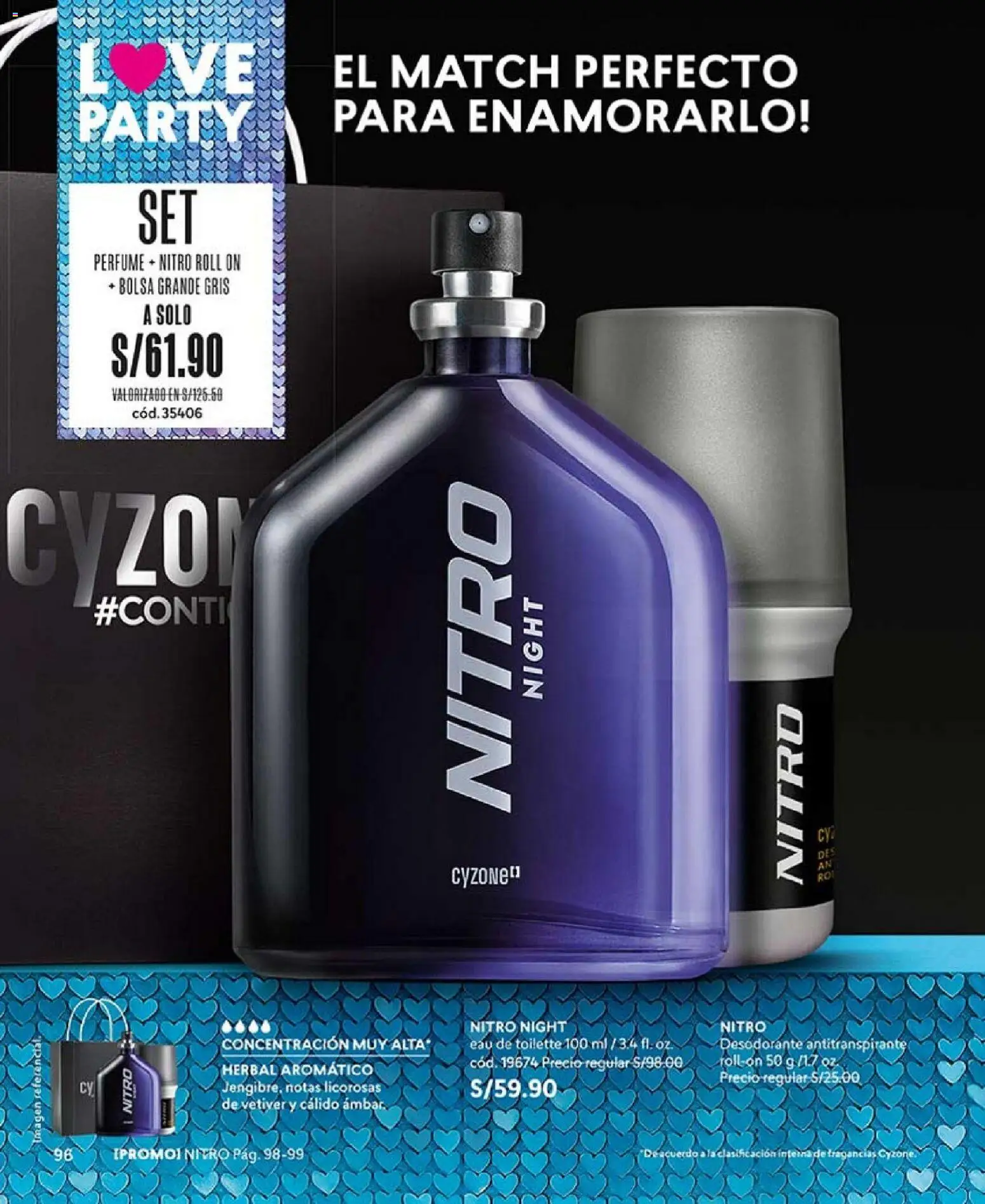 Catálogo CyZone válido desde 17.01.2026 | Página: 108 | Productos: Desodorante, Antitranspirante, Perfume, EAU de Toilette