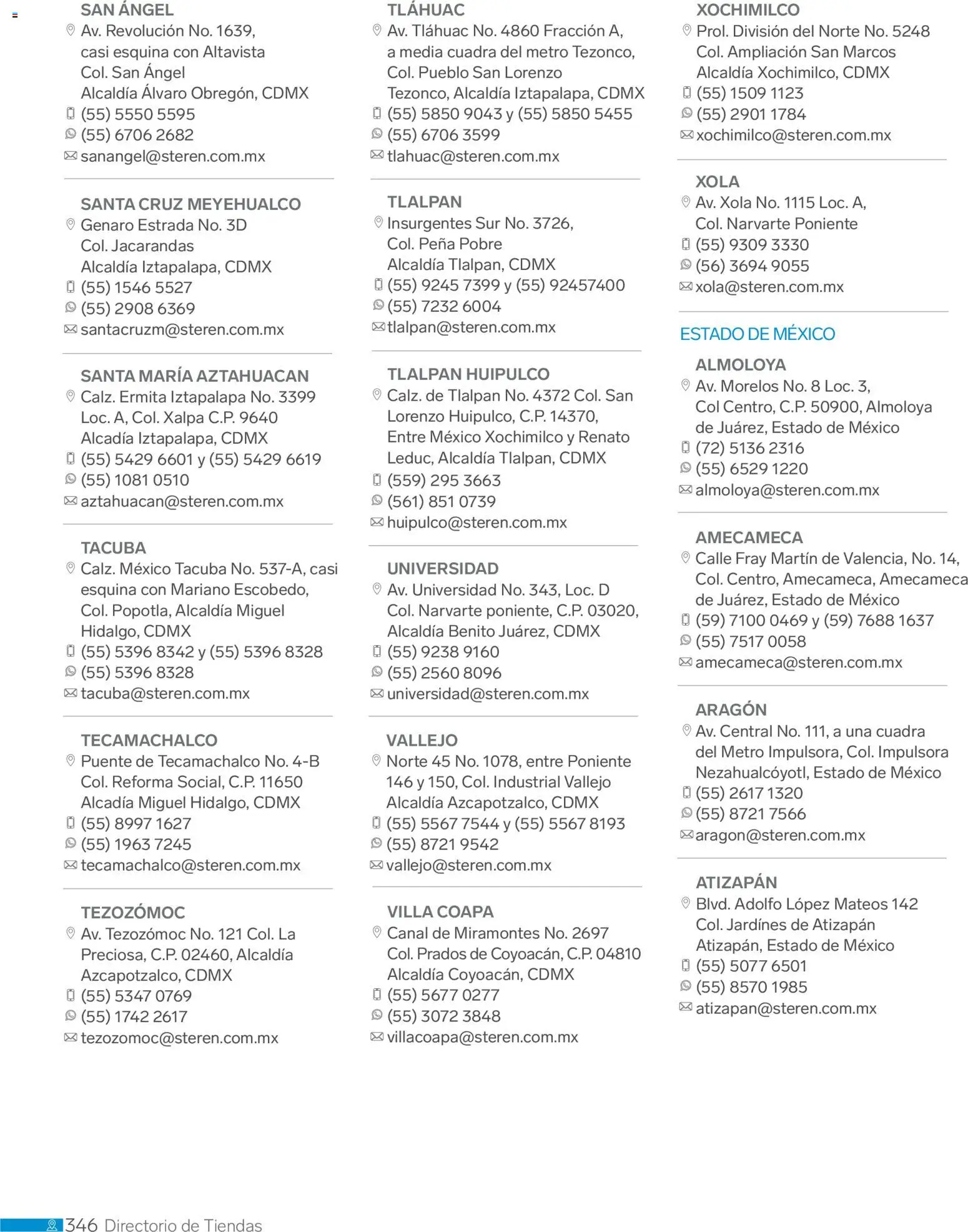 Nuevas ofertas de Steren válidas en toda la República Mexicana desde el 01.01.2026. ¡Encuentra las mejores ofertas en Steren catálogo! | Página: 358 | Productos: Col