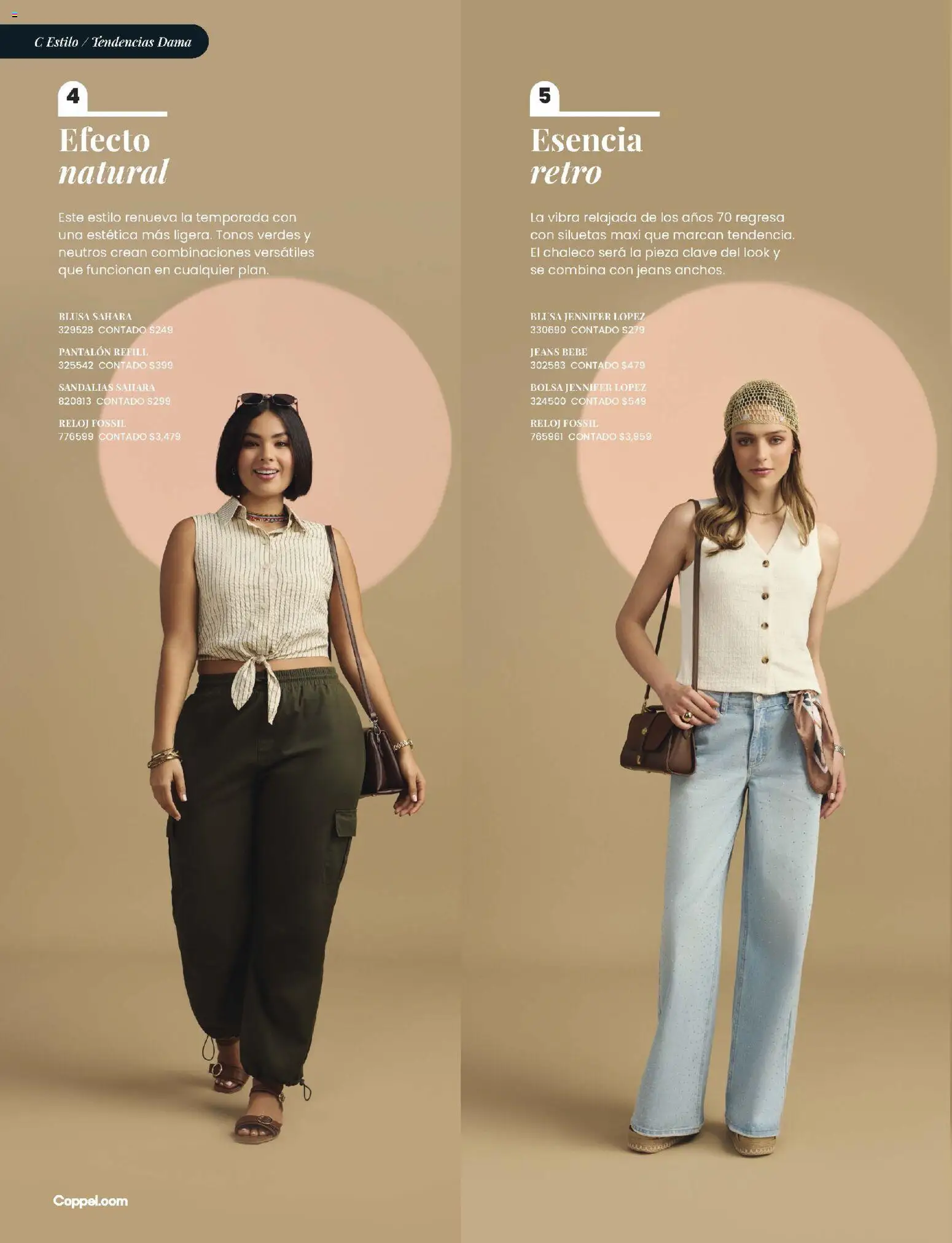 Nuevas ofertas de Coppel válidas en toda la República Mexicana desde el 01.03.2026. ¡Encuentra las mejores ofertas en Coppel catálogo ! | Página: 5 | Productos: Chaleco, Bolsa, Sandalias, Reloj