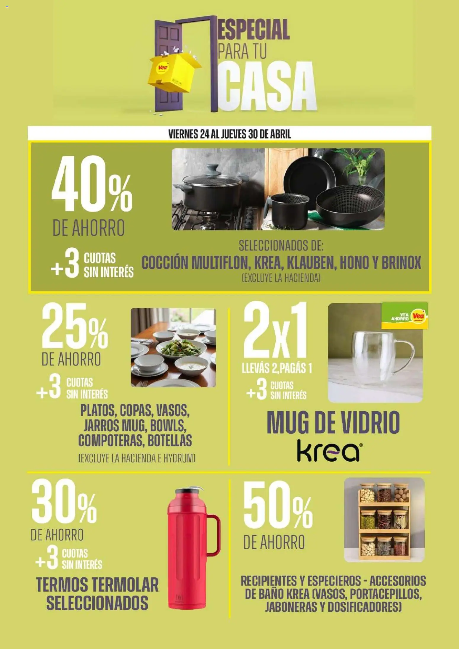 Vea - Ofertas especial para tu casa │ válido desde el 24.04.2026 | Página: 6 | Productos: Baño