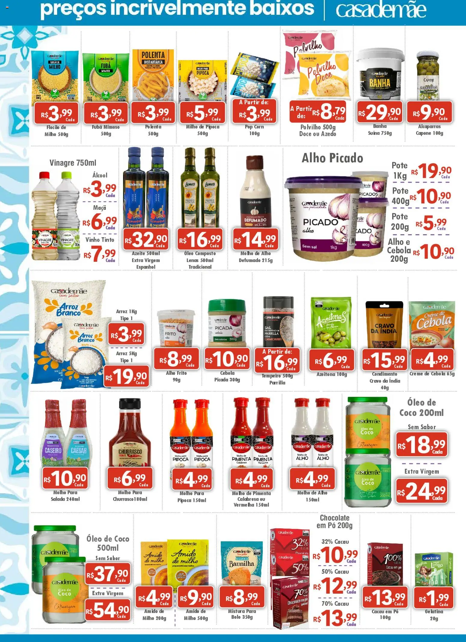 Royal Supermercados Folheto - válido de 01.02.2026 | Página: 4 | Produtos: Alho, Bolo, Azeite, Mistura para bolo