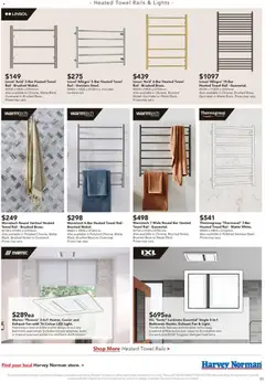 Preview of Harvey Norman March Bathroom and Tiles - valid from 11.03.2026 | Page: 5 | Products: Suit, Accessories, Fan, Bathroom