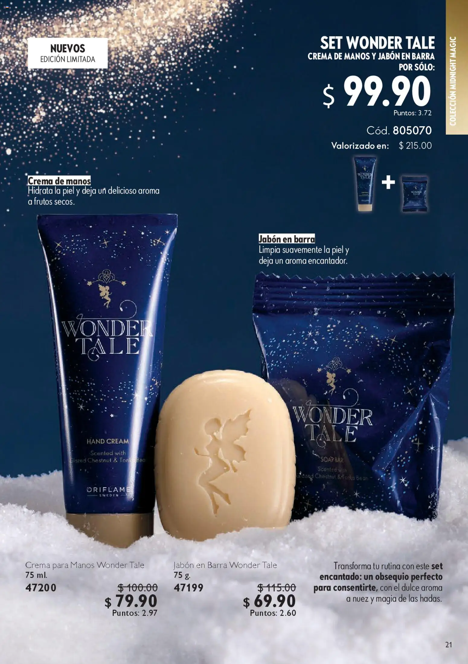 Nuevas ofertas de Oriflame válidas en toda la República Mexicana desde el 22.11.2025. ¡Encuentra las mejores ofertas en Oriflame Black Friday! | Página: 21 | Productos: Nuez, Barra, Crema de manos, Jabón