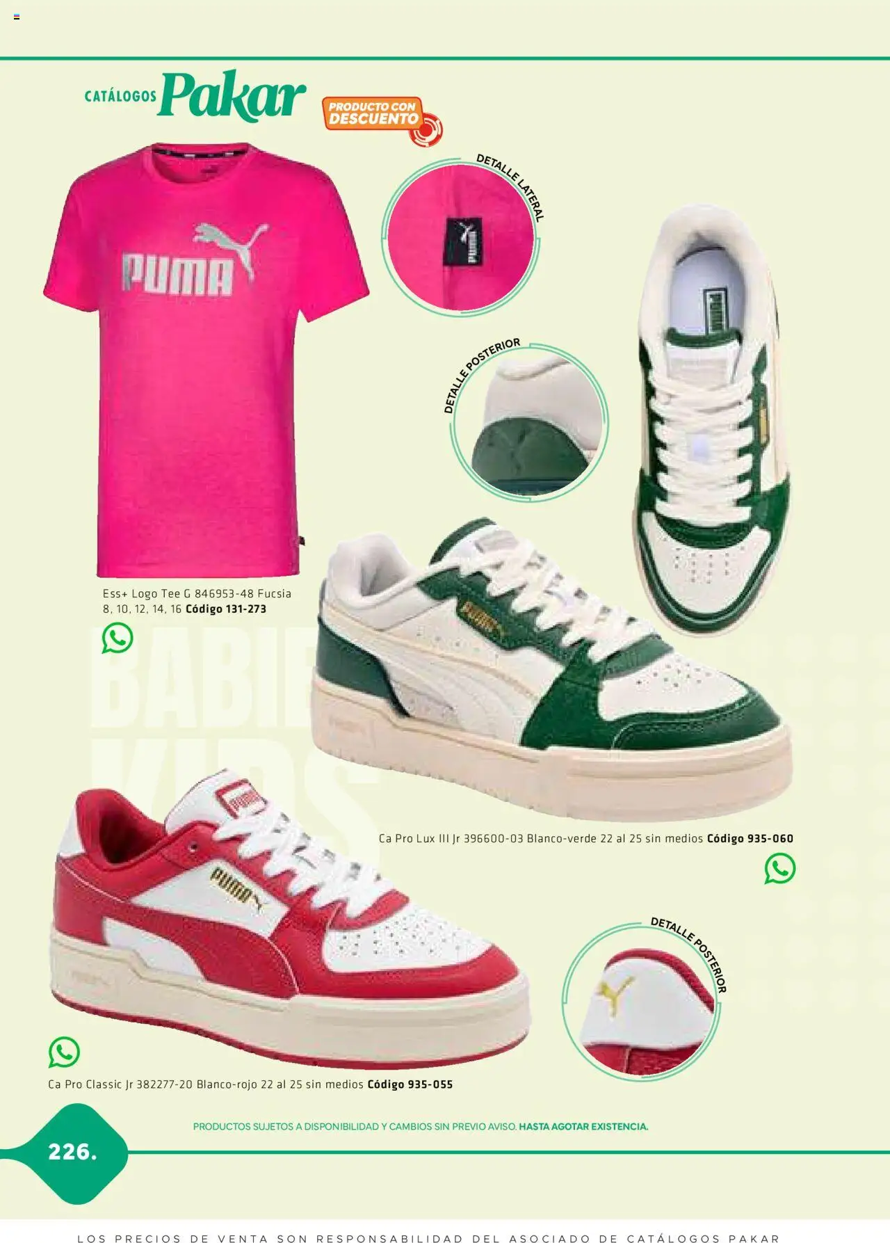 Nuevas ofertas de SC Pakar válidas en toda la República Mexicana desde el 28.02.2025. ¡Encuentra las mejores ofertas en SC Pakar catálogo Premium - Kids! | Página: 226