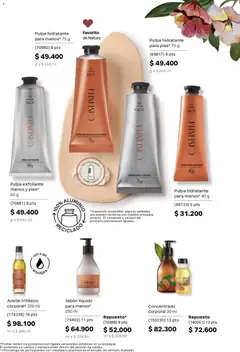 Natura catálogo _ ciclo 06 -  Vista previa de la revista de la tienda Natura valido desde el 01.03.2026 | Página: 129 | Productos: Crema, Jabón líquido, Jabón, Aceite