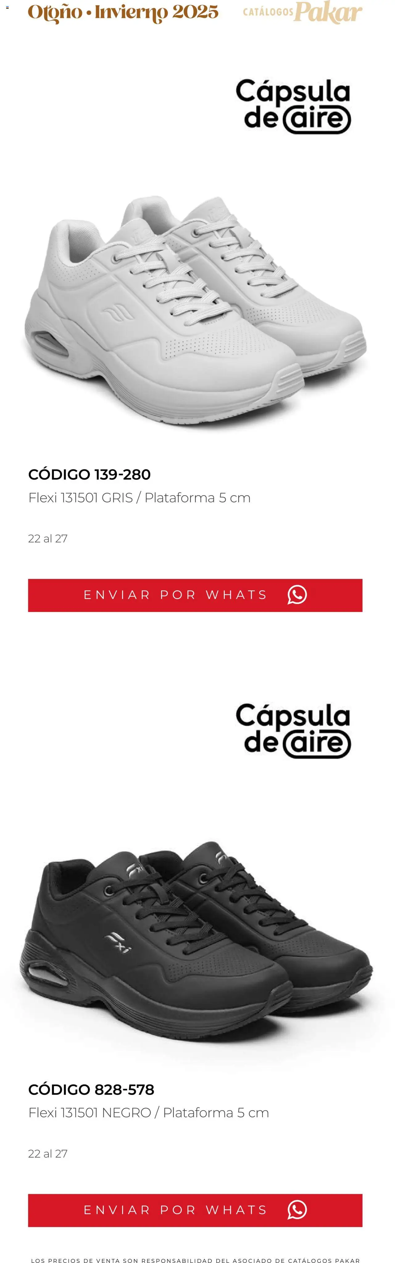 Nuevas ofertas de SC Pakar válidas en toda la República Mexicana desde el 10.10.2025. ¡Encuentra las mejores ofertas en SC Pakar - Catálogo Flexi otoño / invierno! | Página: 161