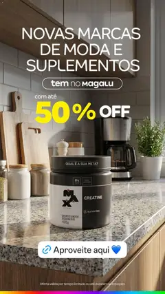 Magazine Luiza promoções - Pré-Visualização do folheto da loja Magazine Luiza, válido de 16.01.2026 | Página: 5 | Produtos: Suplementos