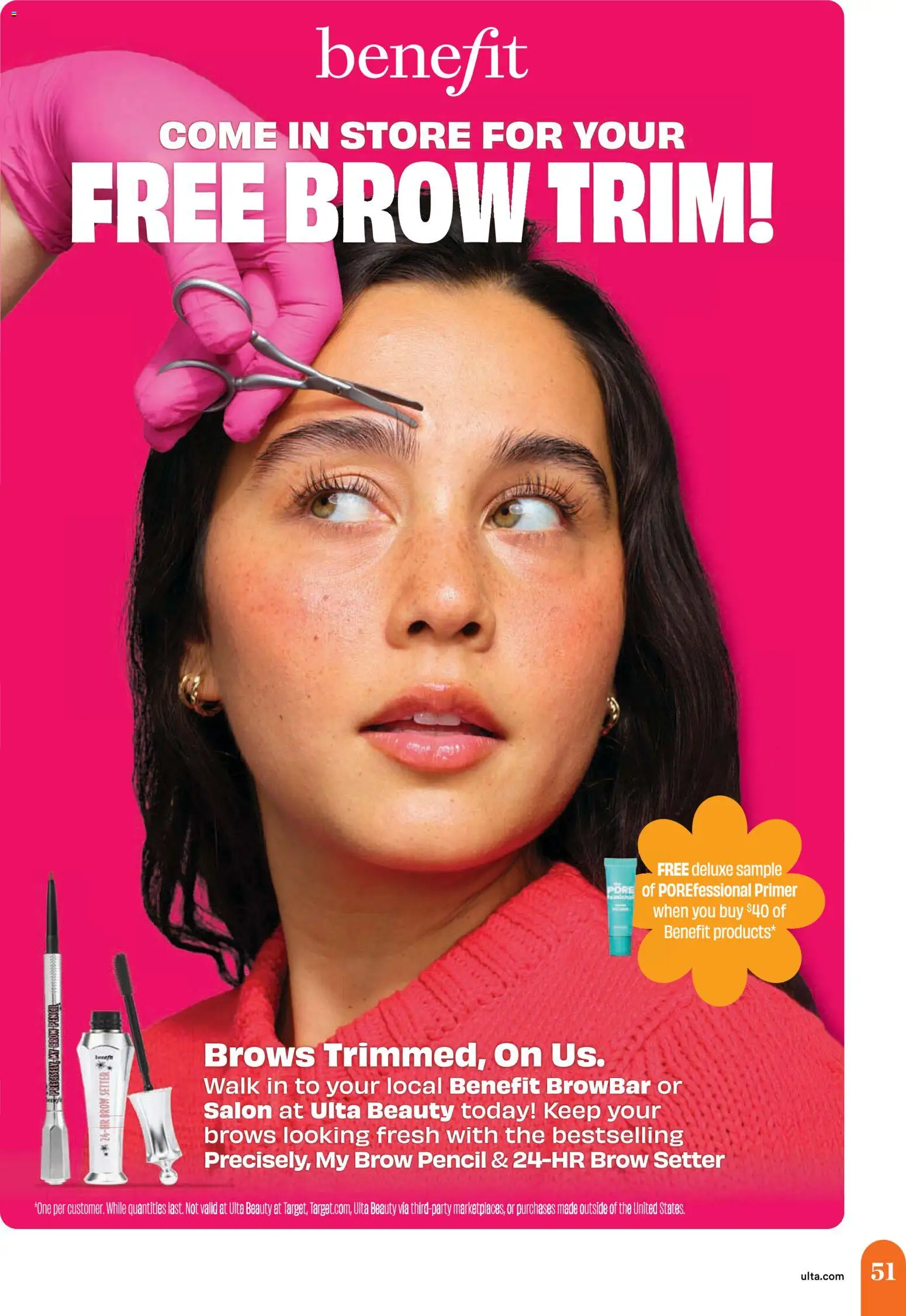 Ulta Beauty - 4.19.26 - 5.10.26 - valid from 19.04.2026 | Page: 51 | Products: Trim, Pencil