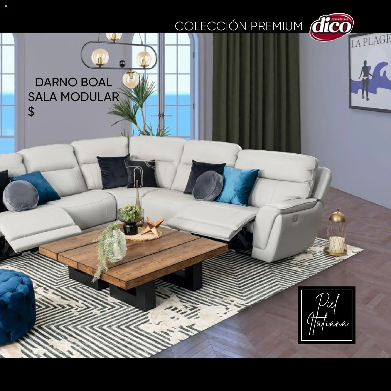 Nuevas ofertas de Muebles Dico válidas en toda la República Mexicana desde el 22.10.2025. ¡Encuentra las mejores ofertas en Muebles Dico catálogo Colección Premium! | Página: 27 | Productos: Modular