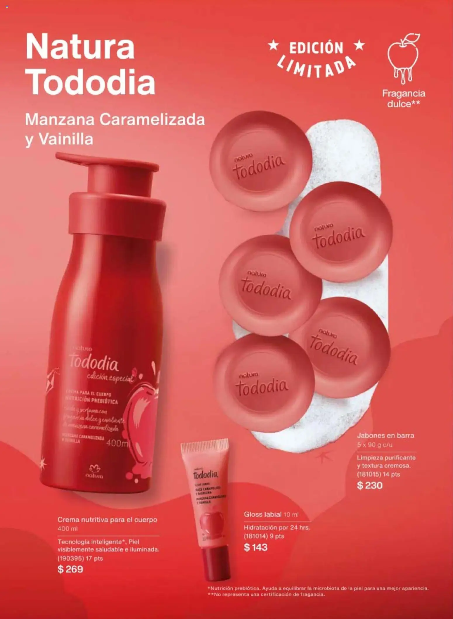 Nuevas ofertas de Natura válidas en toda la República Mexicana desde el 10.01.2026. ¡Encuentra las mejores ofertas en Natura campaña 2 2026! | Página: 134 | Productos: Crema, Manzana, Barra, Fragancia