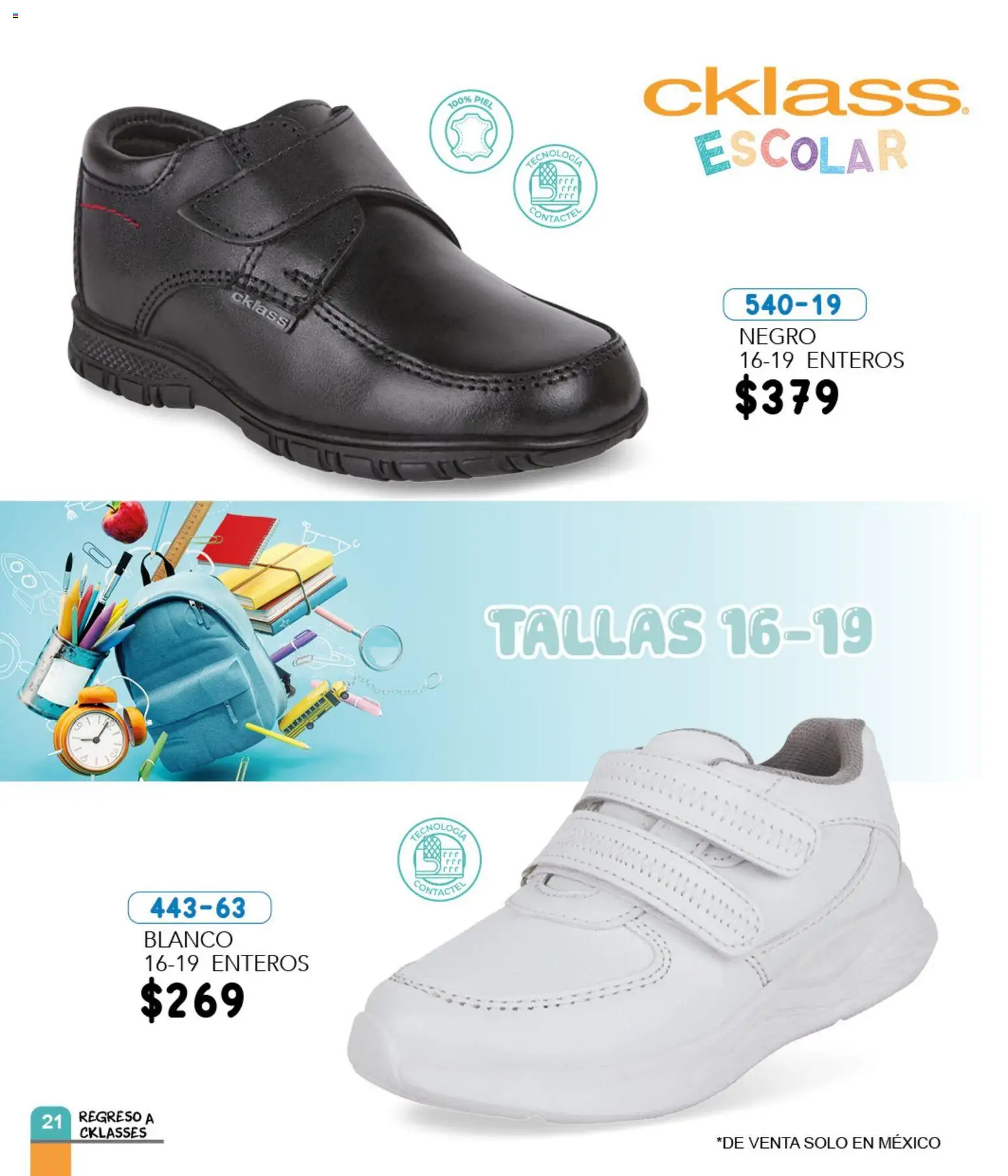 Nuevas ofertas de Cklass válidas en toda la República Mexicana desde el 06.01.2026. ¡Encuentra las mejores ofertas en Cklass catálogo Regreso a clases 2026! | Página: 22