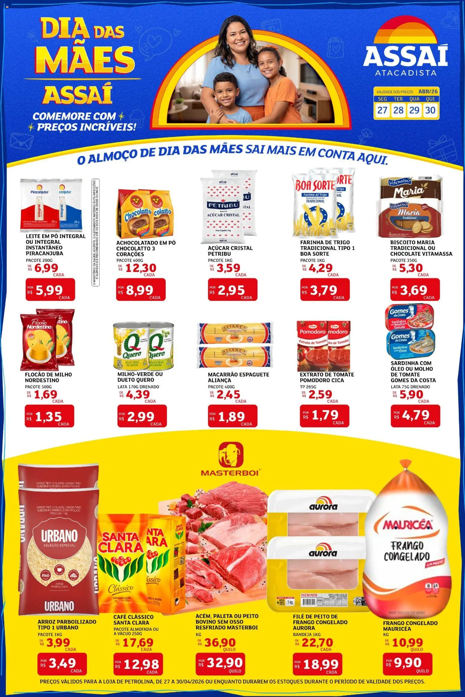 Assaí Atacadista Folheto - válido de 27.04.2026 | Página: 1