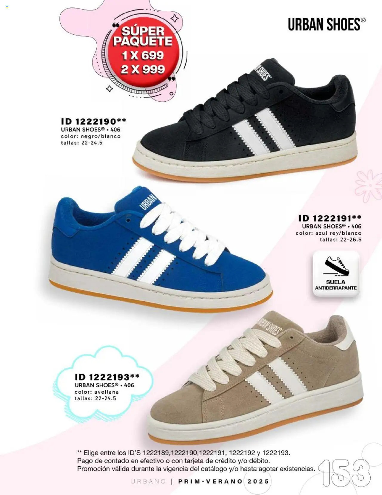 Nuevas ofertas de Price Shoes válidas en toda la República Mexicana desde el 24.01.2025. ¡Encuentra las mejores ofertas en Price Shoes catálogo Urbano! | Página: 153