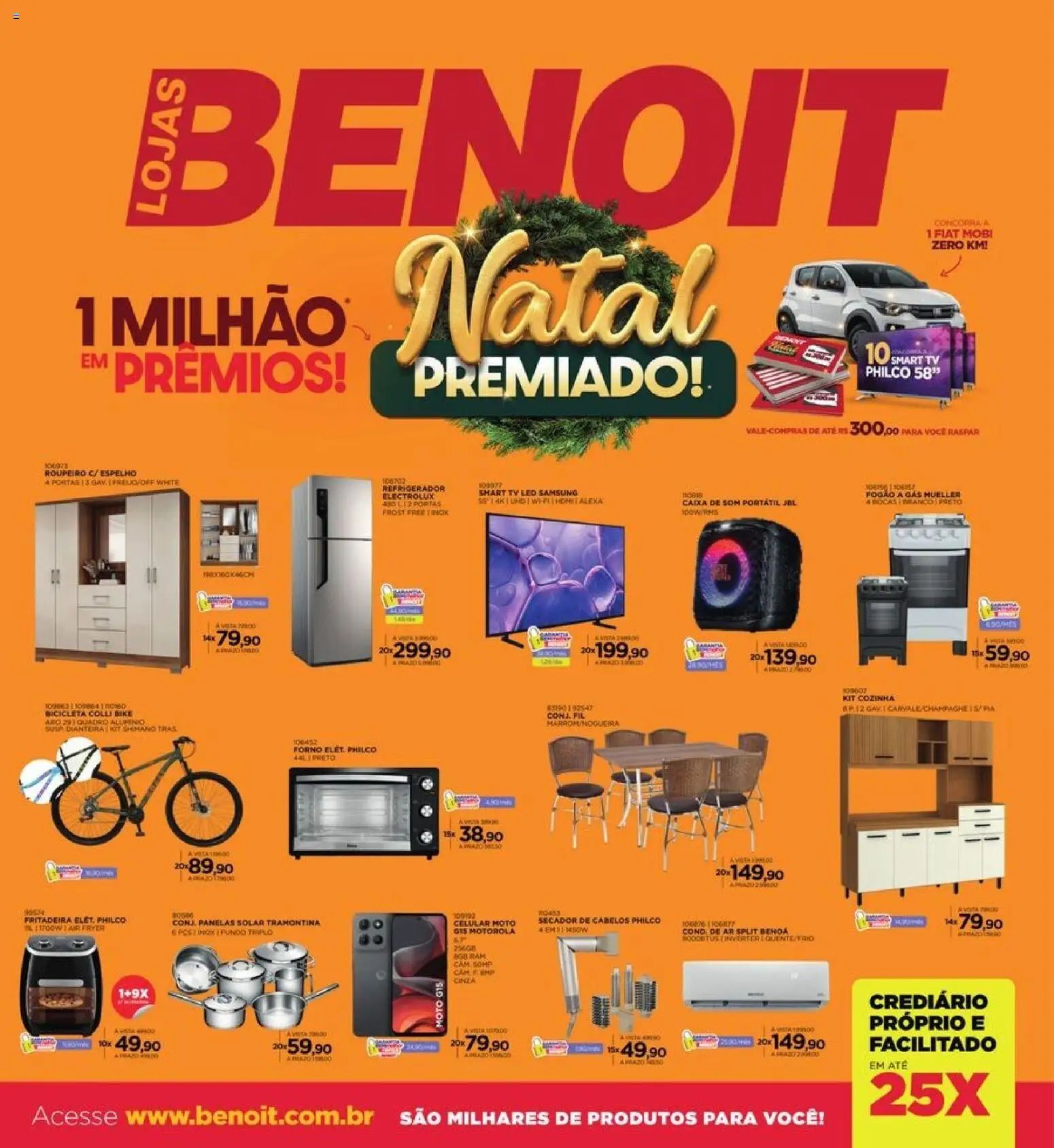 Benoit Folheto - válido de 01.11.2025 | Página: 1 | Produtos: Secador, Quadro, Espelho, Tv