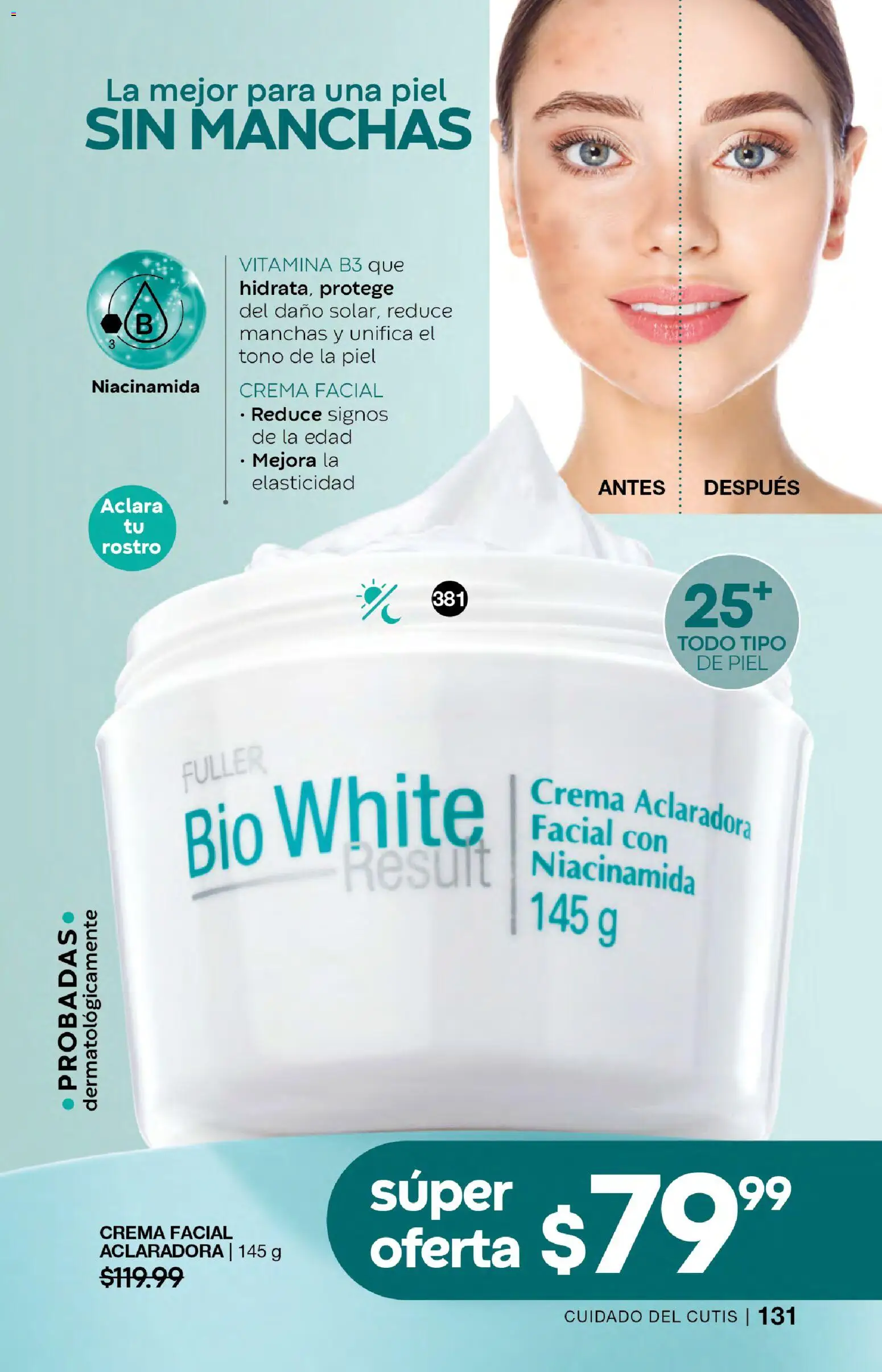 Nuevas ofertas de Fuller válidas en toda la República Mexicana desde el 18.03.2026. ¡Encuentra las mejores ofertas en Fuller campaña 25 2026! | Página: 131 | Productos: Crema