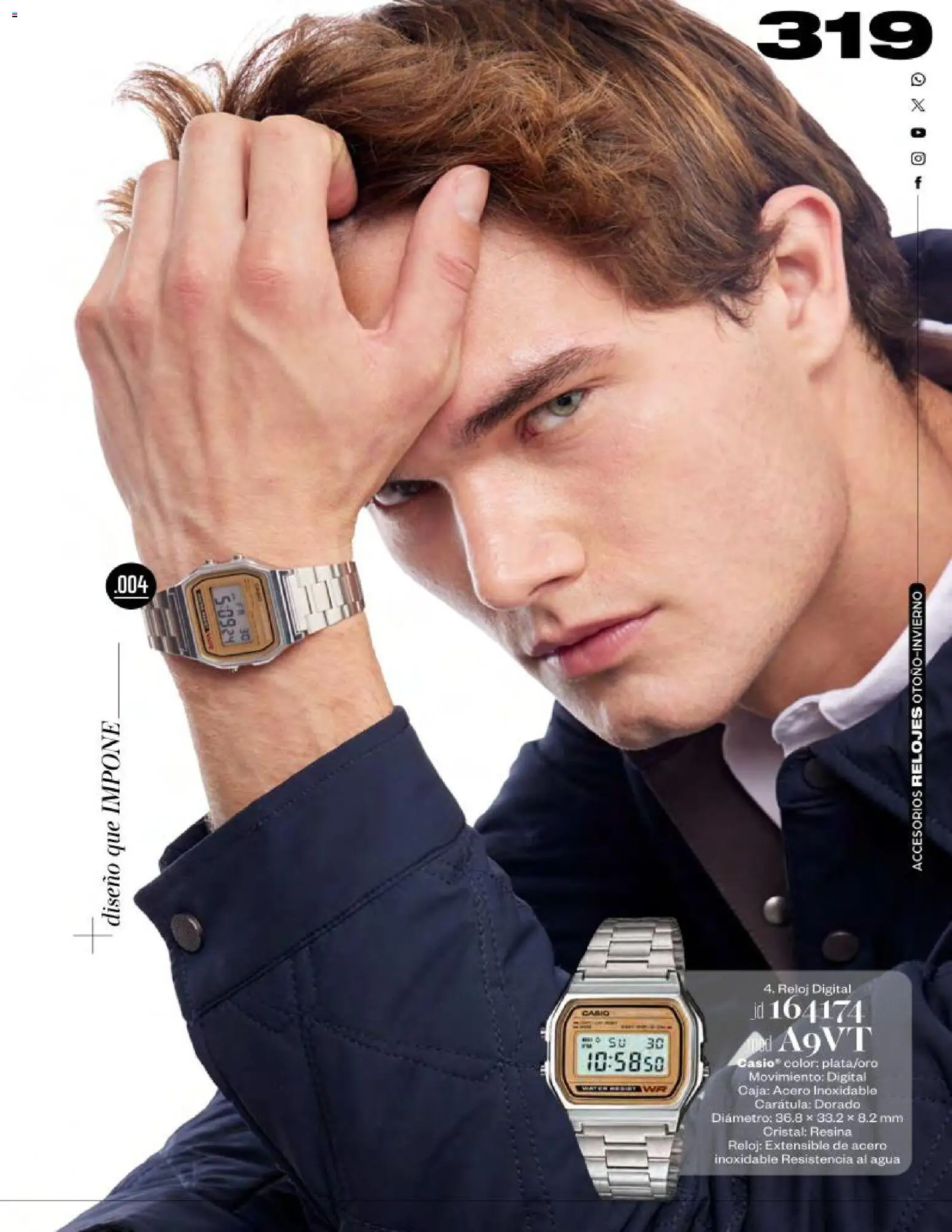 Nuevas ofertas de Price Shoes válidas en toda la República Mexicana desde el 03.11.2025. ¡Encuentra las mejores ofertas en Price Shoes catálogo Accesorios! | Página: 319 | Productos: Agua, Caja, Reloj