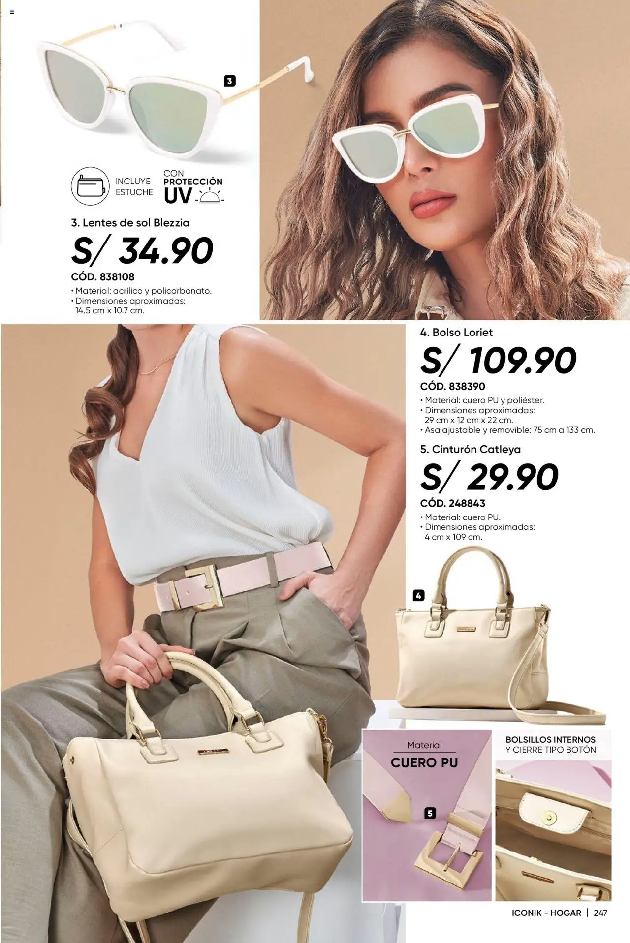 Catálogo Azzorti válido desde 28.07.2025 | Página: 249 | Productos: Bolso, Cinturón